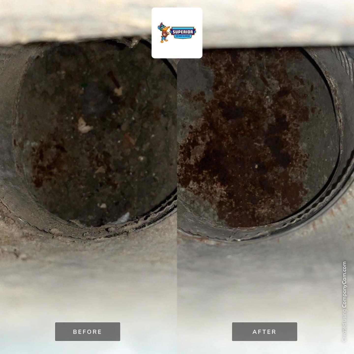 Air Duct Cleaning With a Vacuum Truck in New Castle, PA by Superior Air Duct Cleaning