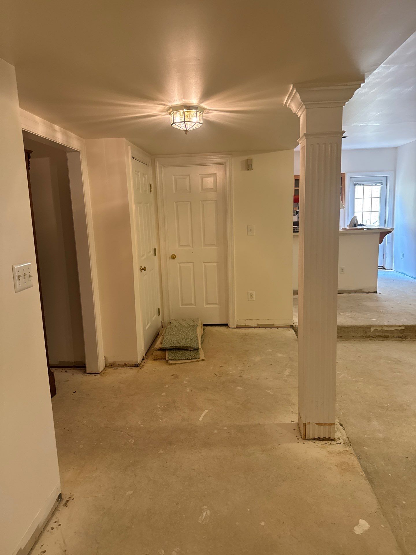 New Gutters, New Floor, New steps, New Paint job by Alpha Design Services