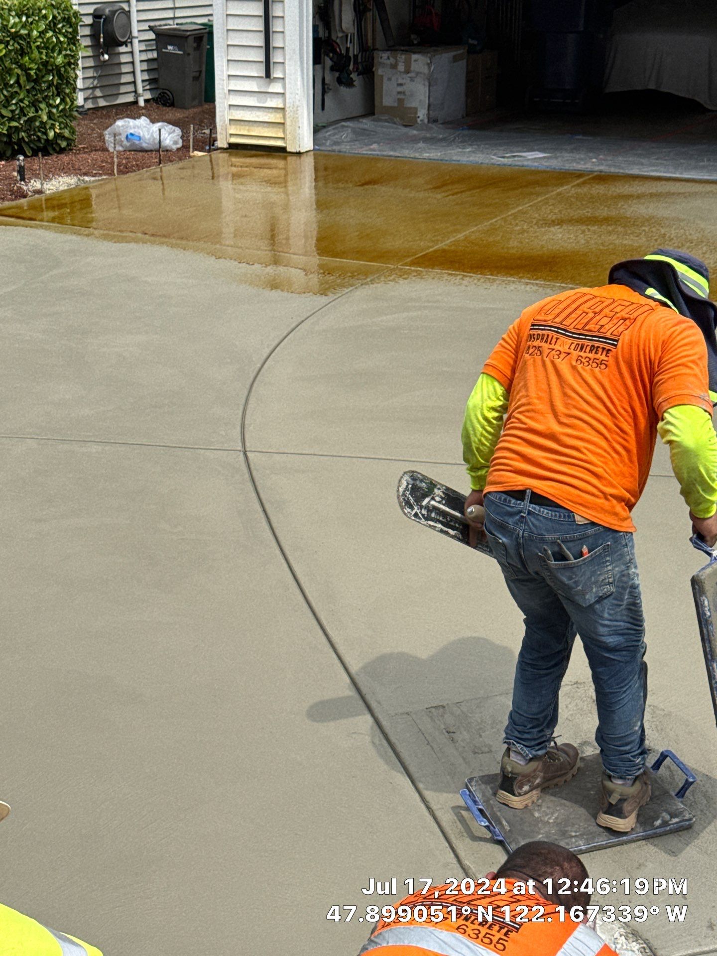 Luis | Concrete Driveway by Jireh Asphalt & Concrete Inc 