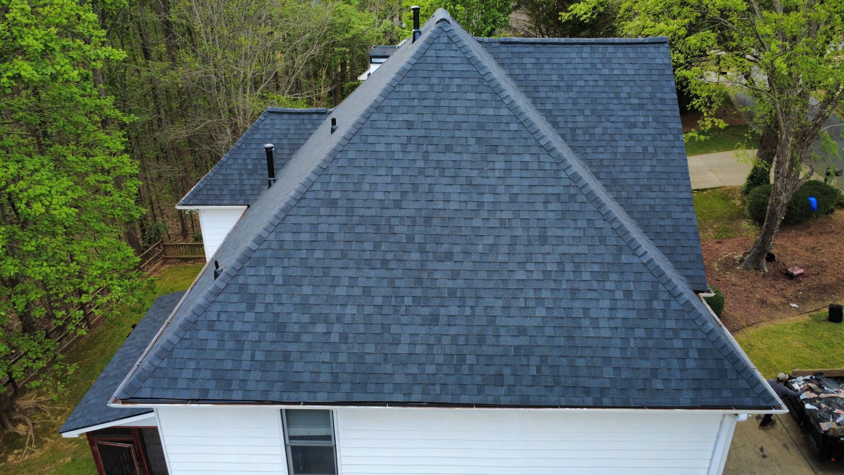 Canton, GA Roof Replacement CertainTeed Landmark Charcoal Black by Reset Roofing