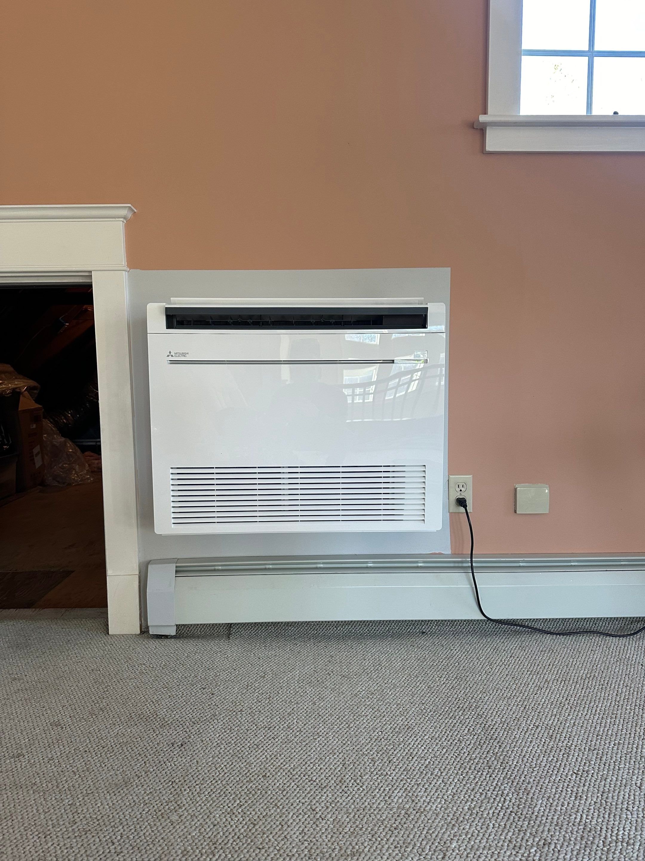 Heat Pump Installation using Mitsubishi by Ocean State Air Solutions