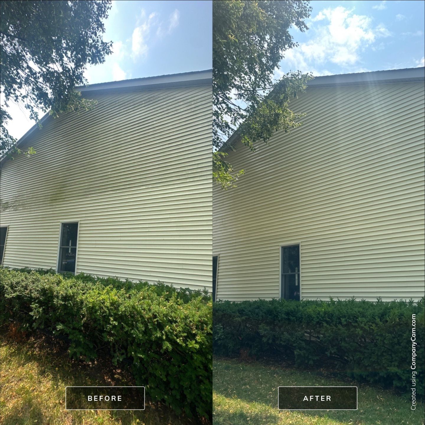 Project in Schaumburg by Simmons Power & Soft Washing