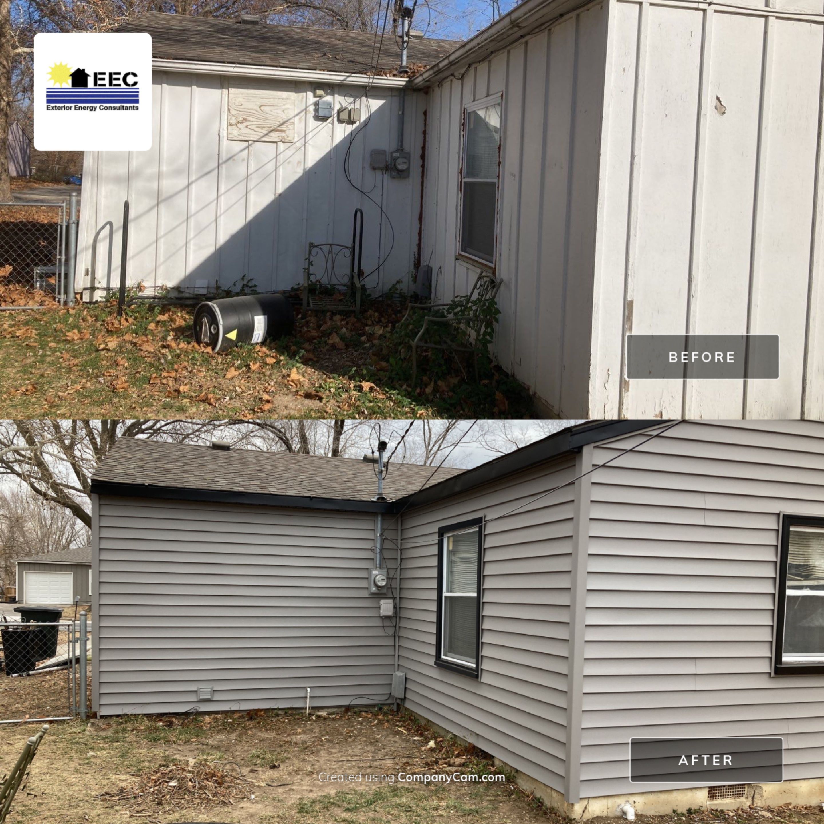 Siding Installation using Exterior Portfolio Vinyl Siding by EEC Windows, Siding & Roofing