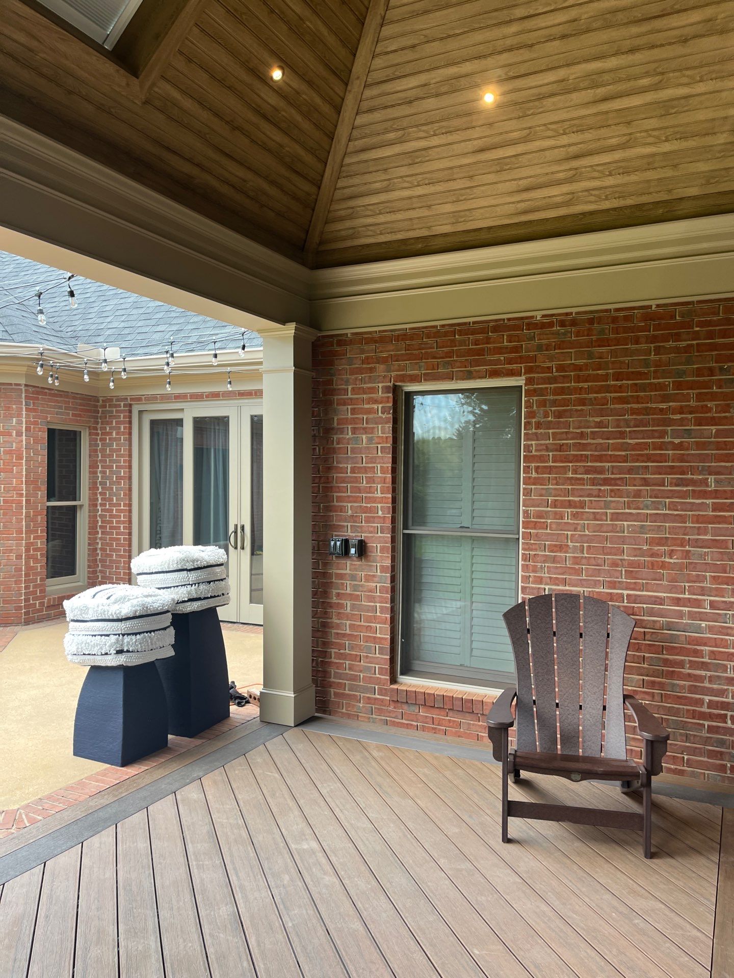TimberTech Aluminum Deck Installation in Greer by Odio Custom Builders