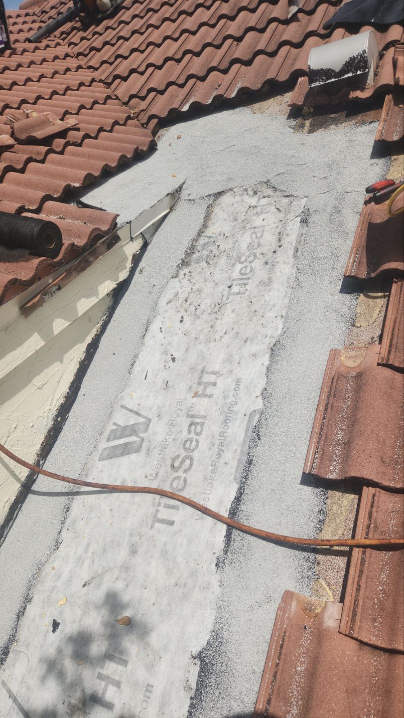 Clay Tile Roof Leak Repair and Sheathing Replacement in Hollywood by Aastro Roofing