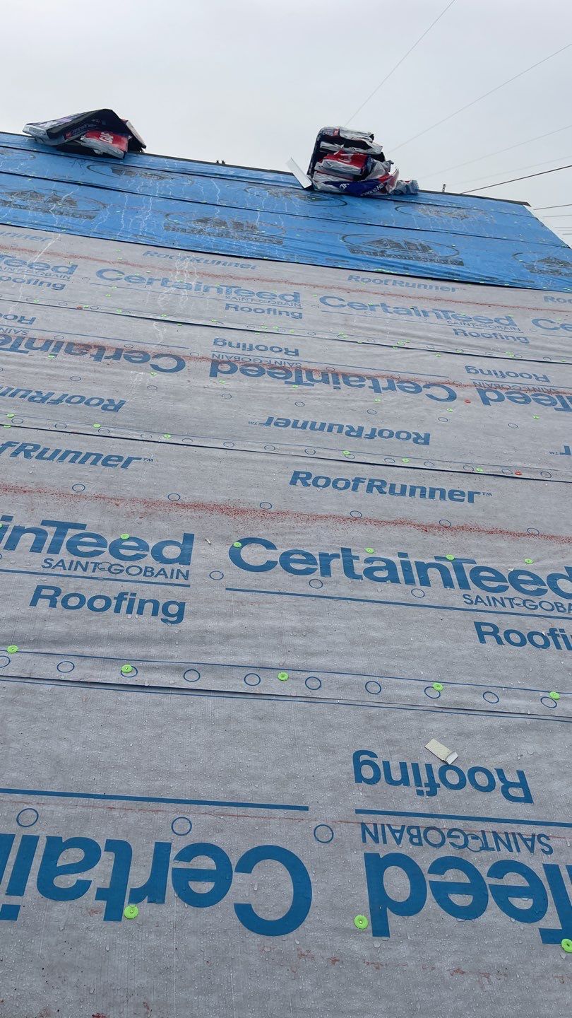 Commercial Roofing Installation using Roof Replacement by American Roofing & Construction LLC