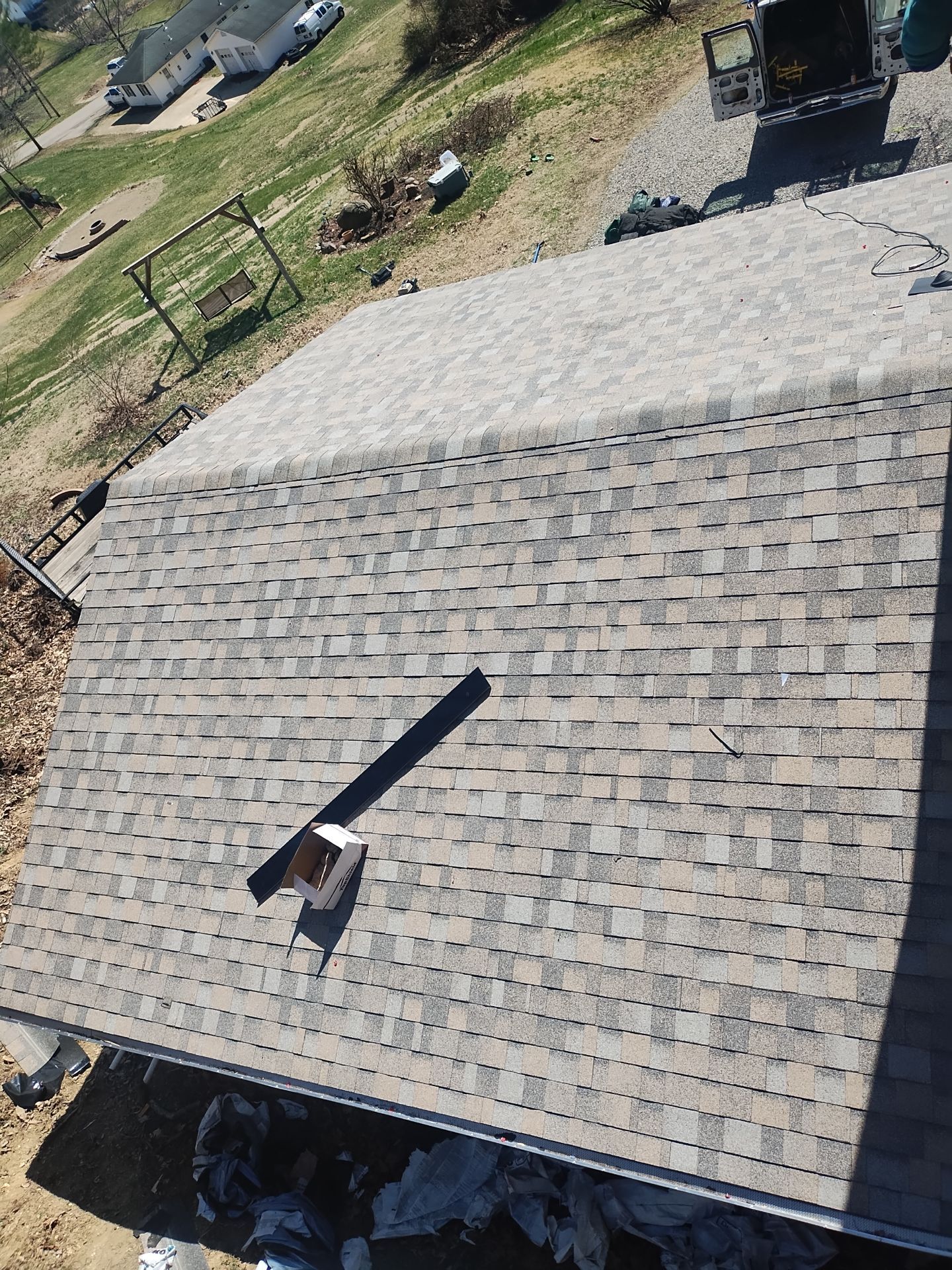 Residential Roofing Installation using Performance Shingles by Mr. Roofer