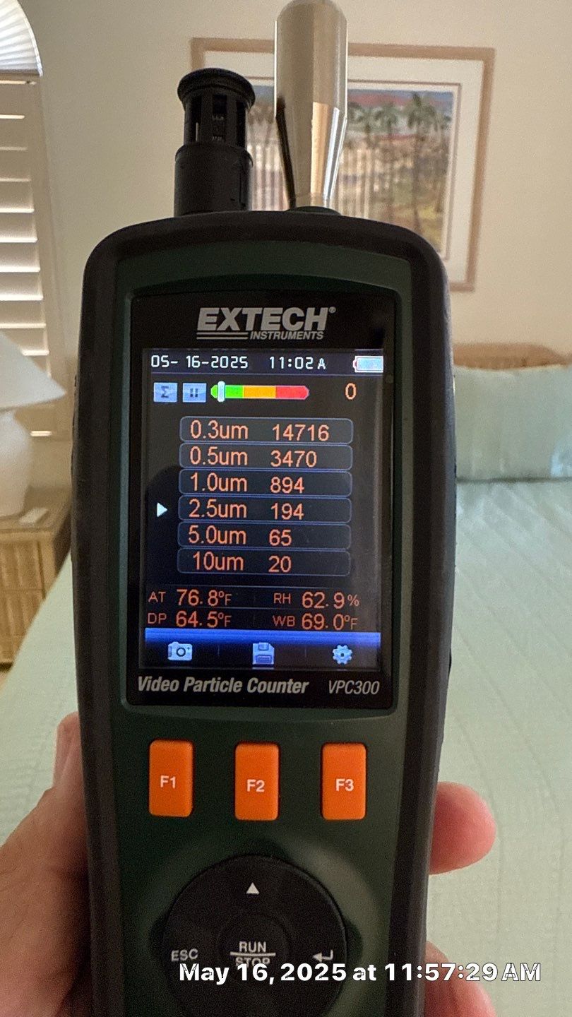 Mold Assessment using IR Camera, Moisture Meter, Air Cassette samples and Tape lifts by Building performance Solutions LLC
