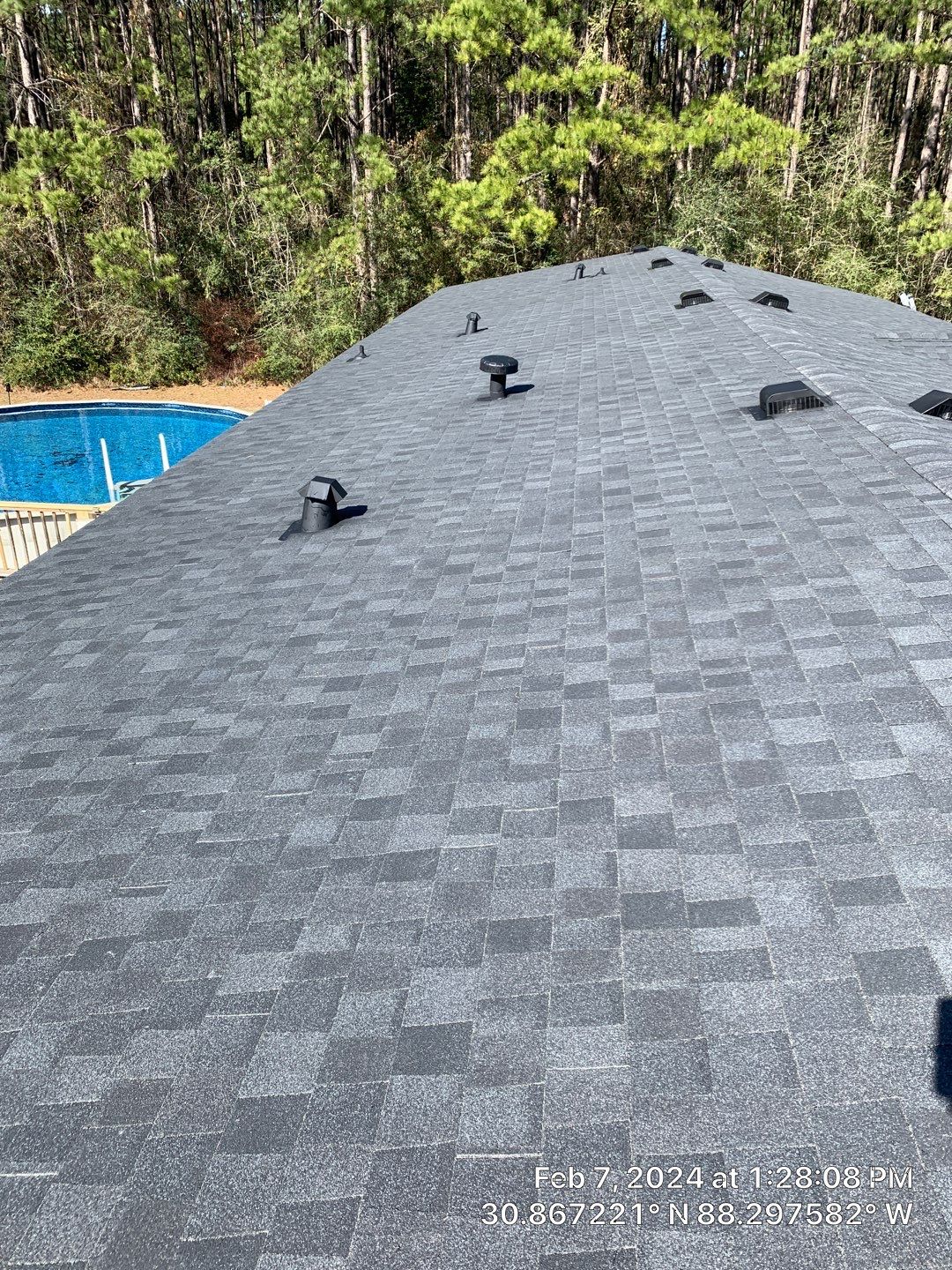 Roof replacement: 8455 Jack Williams Rd • Wilmer, AL 36587 by American Roofing & Construction LLC