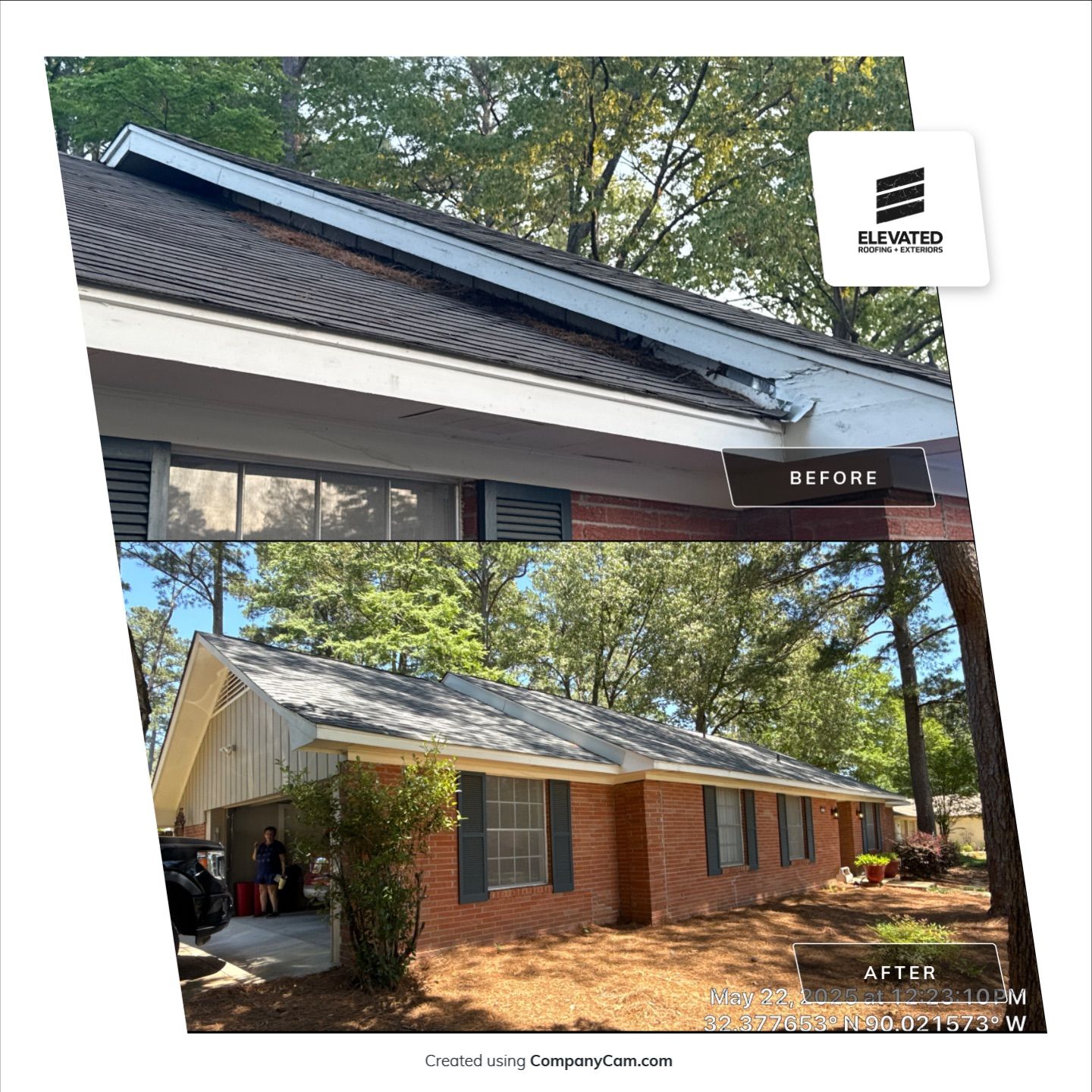 Full Roof Redeck & Exterior Restoration | Brandon, MS by Elevated Roofing + Exteriors