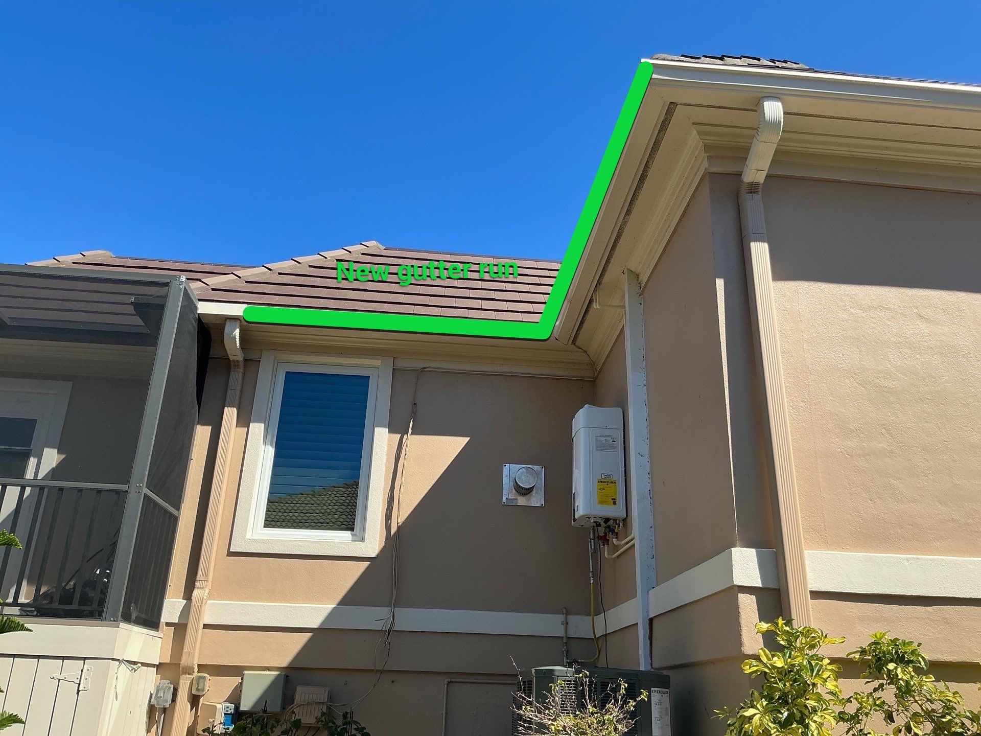 6-Inch Seamless Gutters Installation Project in Longboat Key FL by Gutter Professors