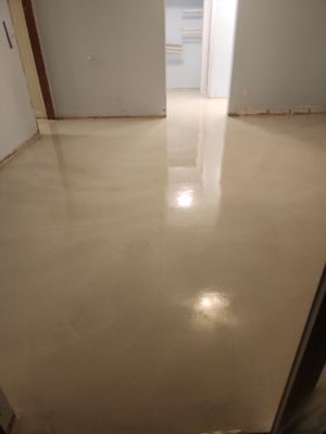 Microtopping (Limestone) on Private Residence
