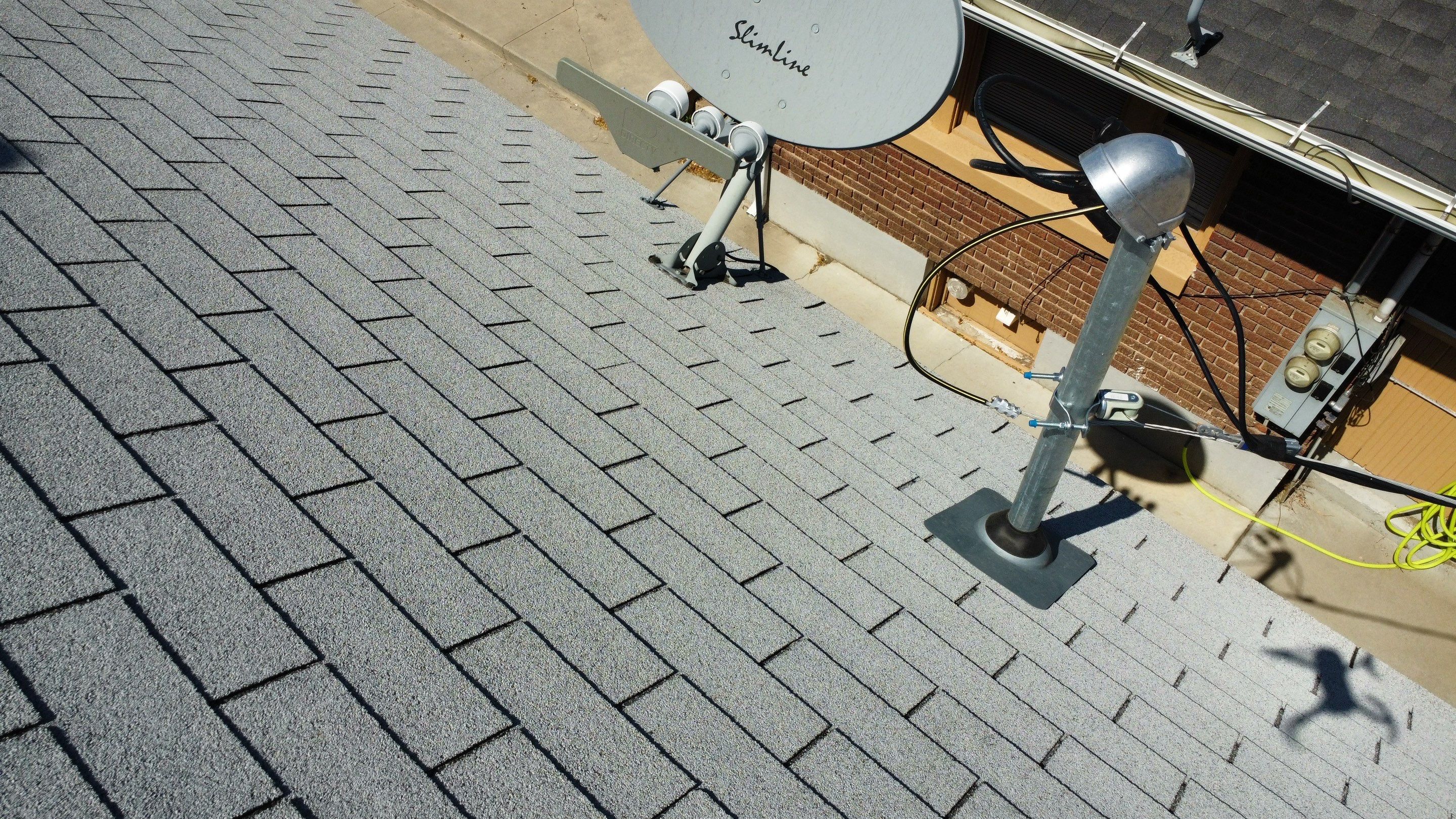 Free Drone Roof Inspection – Wind Damage Discovered by ASAP Roofing & Exteriors