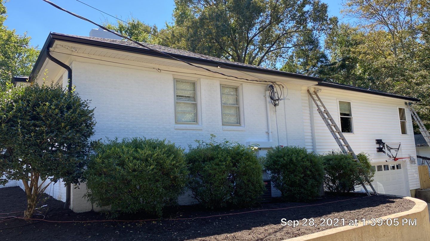 Gutter Installation in Greenville, SC using Seamless Gutter System by Property Assessment