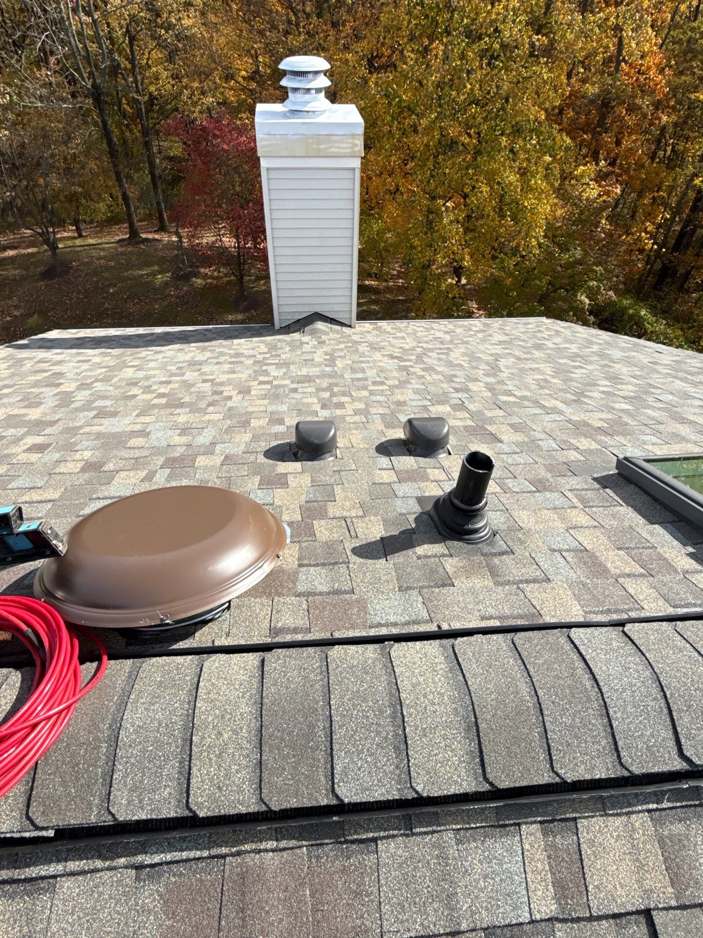 Alexandria : Residential Roof Replacement with CertainTeed Landmark Pro in Max Def Weathered Wood by RM Banning, Inc.