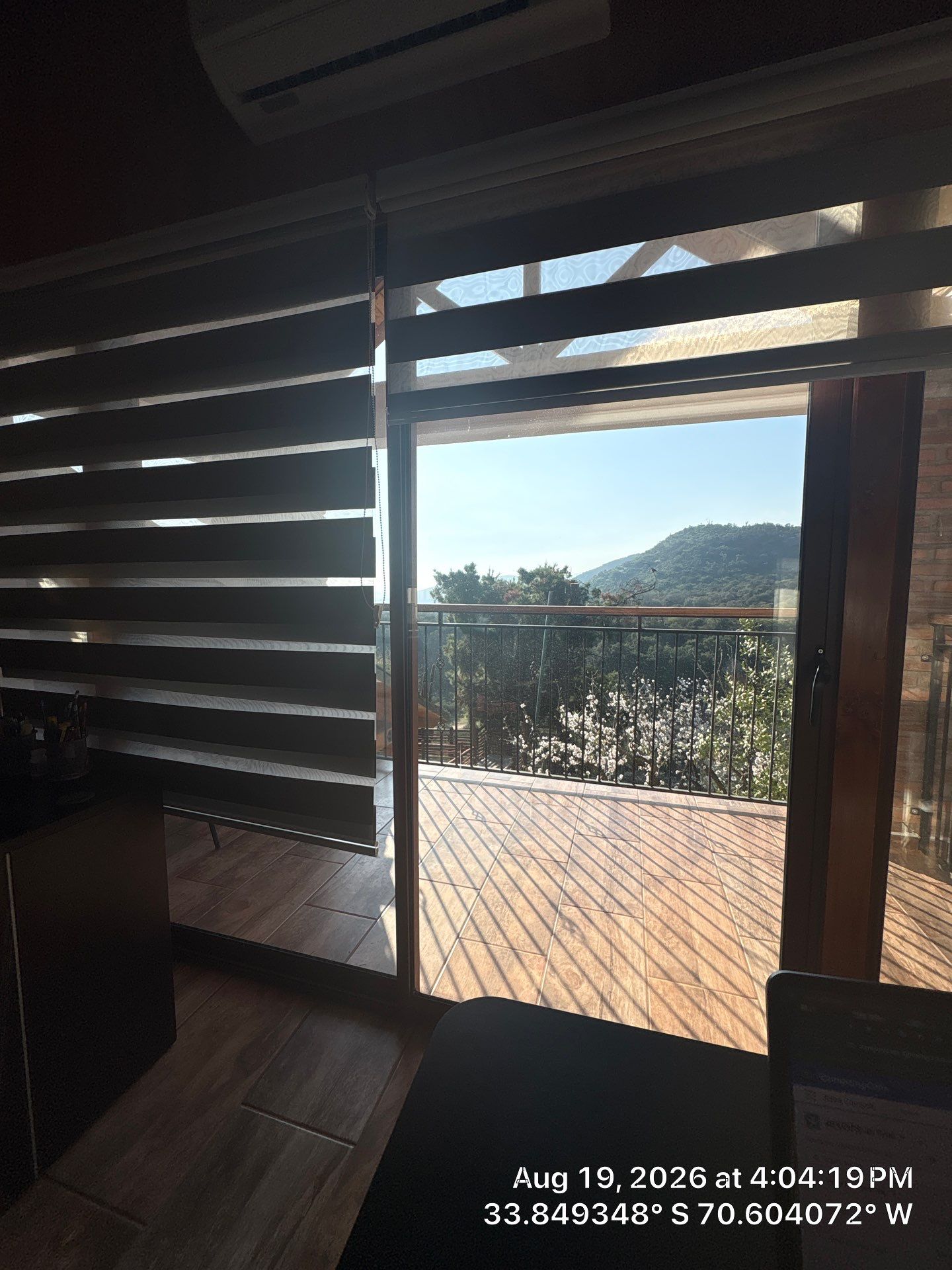 Custom Zebra Blind and Mini-Split AC Installation in Paine by CompanyCam Sales Demo