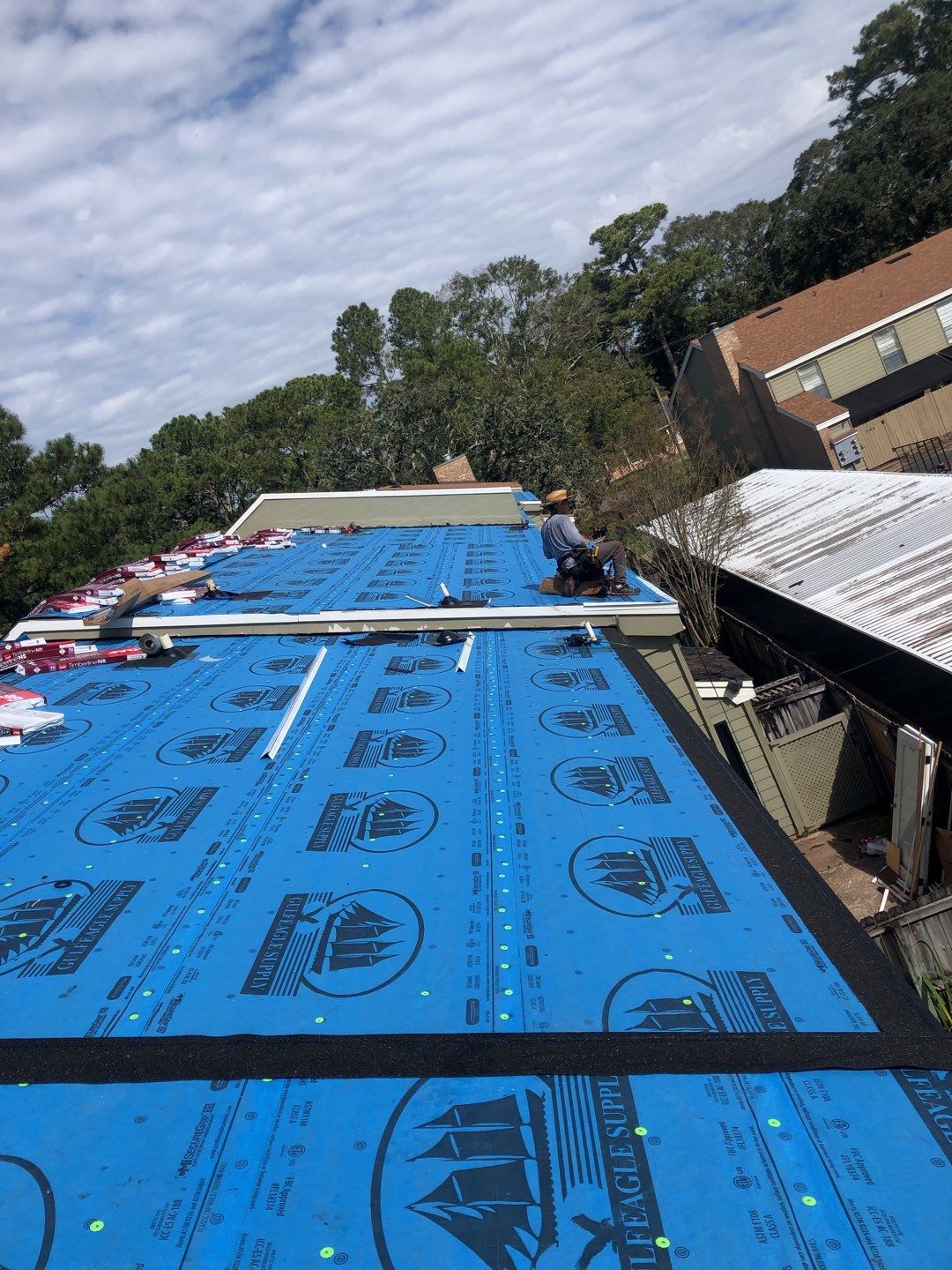 Residential Roofing Repair using Roof Replacement by American Roofing & Construction LLC