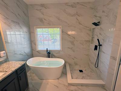 Master bathroom renovation