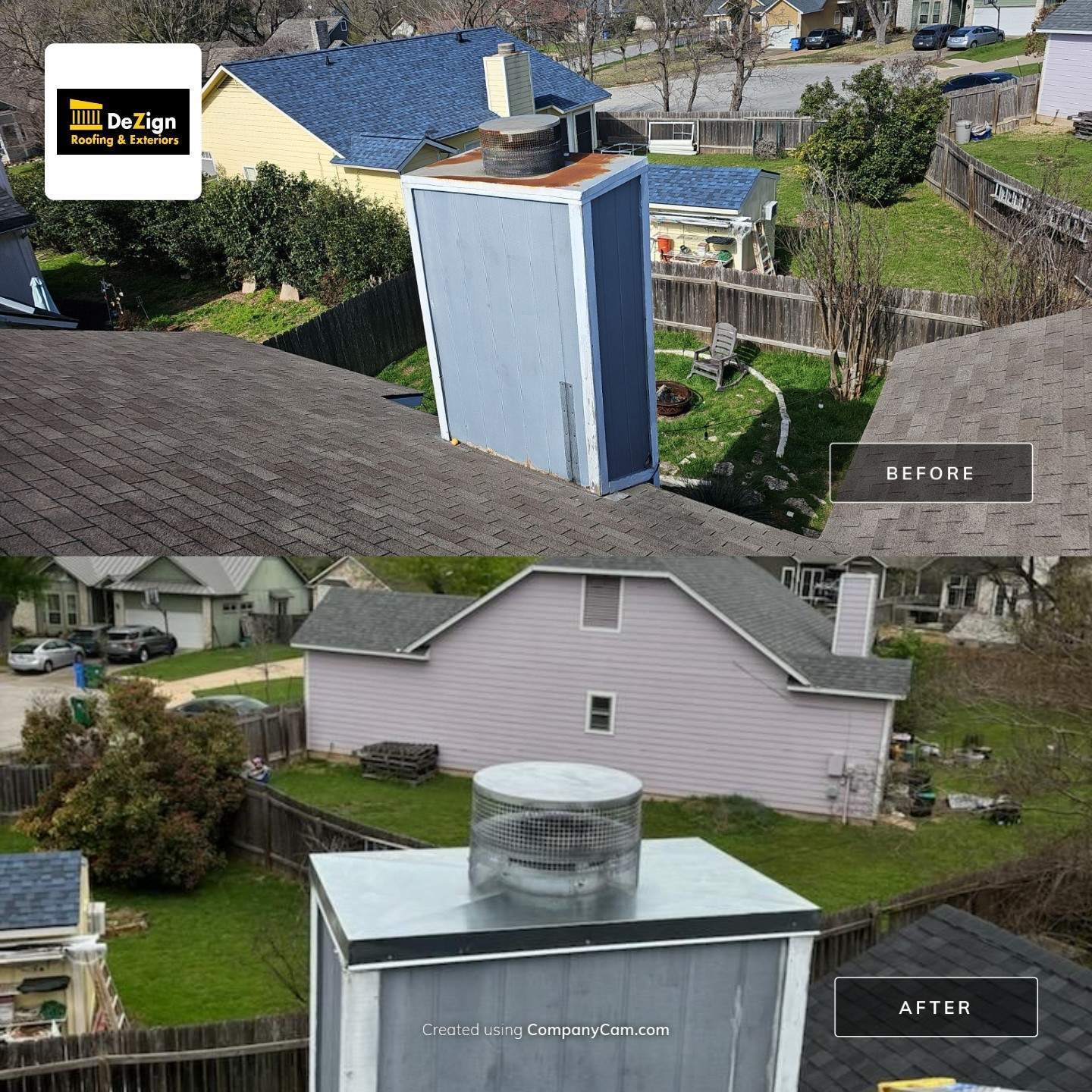 Residential Roofing Installation using Owens Corning Oakridge Onyx Black by DeZign Roofing & Exteriors