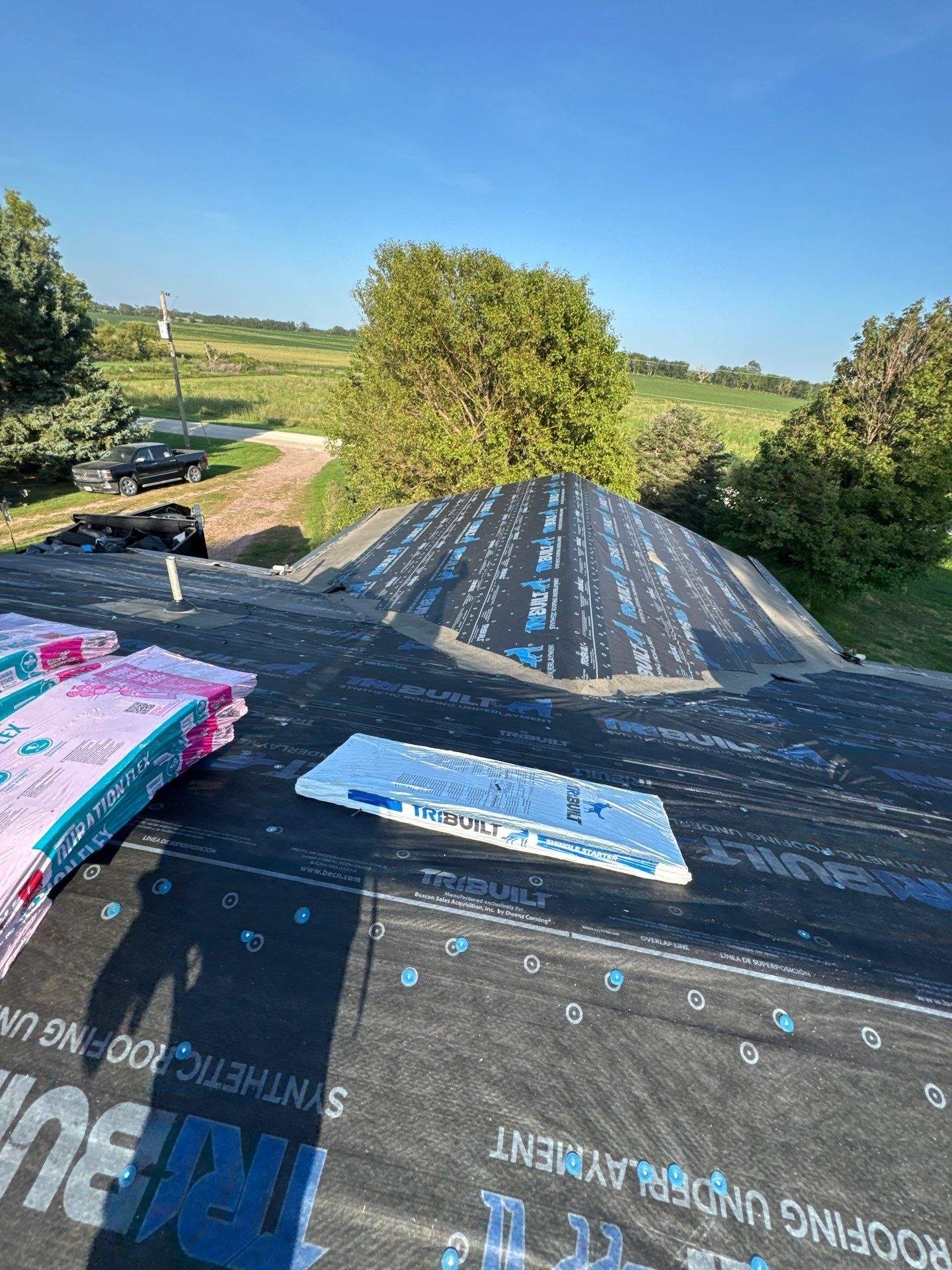 Architectural Shingle Roof Replacement in West Point, NE by Crows Roofing LLC