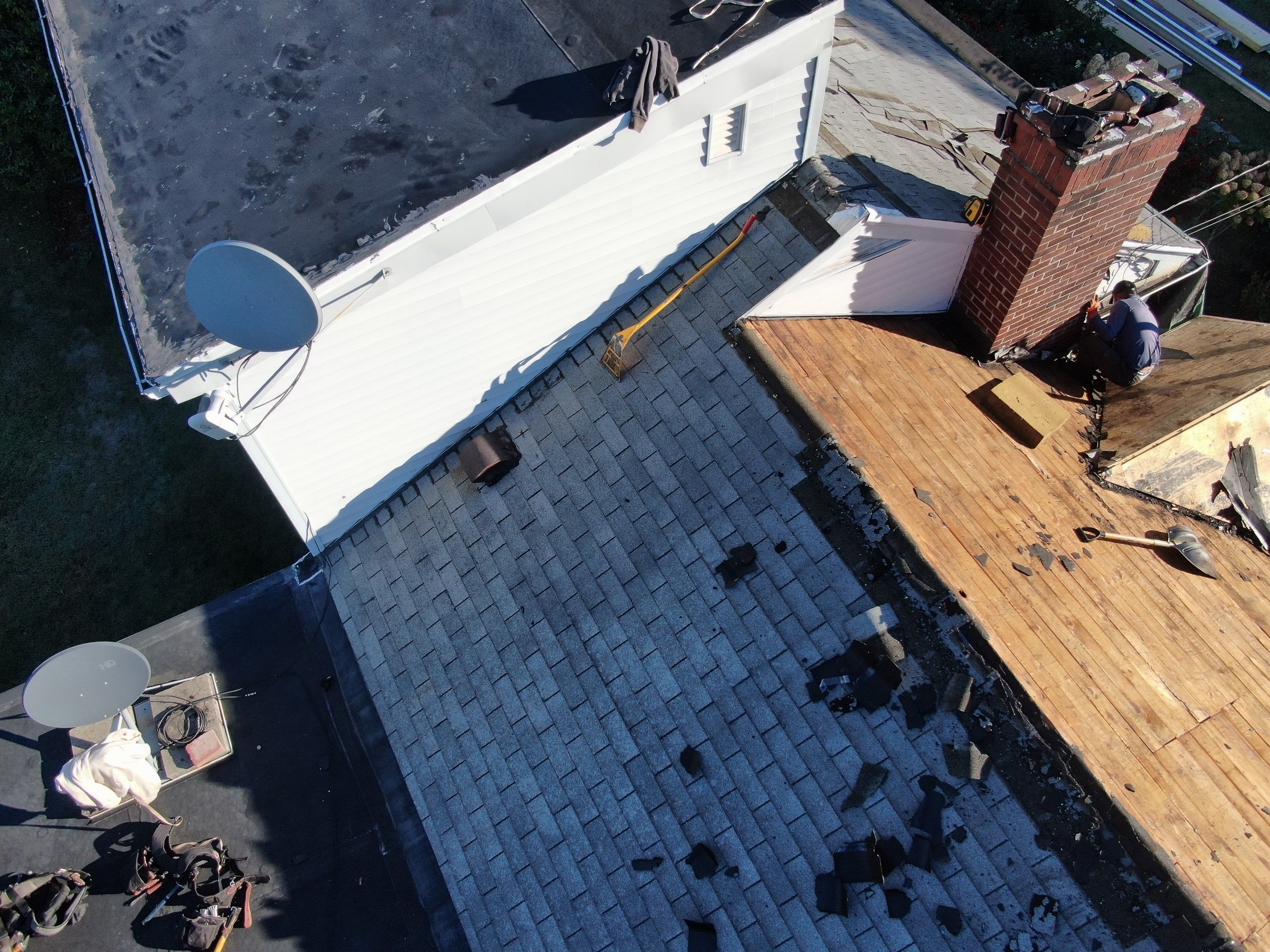 Full Roof Replacement & EPDM Integration | Tewksbury, MA by Mighty Dog Roofing of Greater Middlesex County