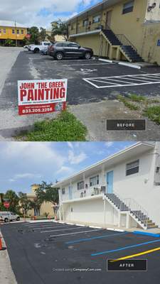 Commercial Painting and Stucco Restoration for Fort Lauderdale Building