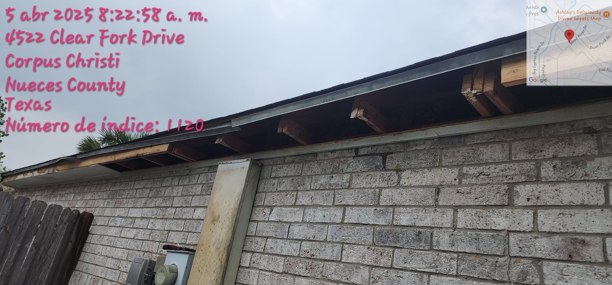Run down on River Drive by Bayfront Roofing and Construction