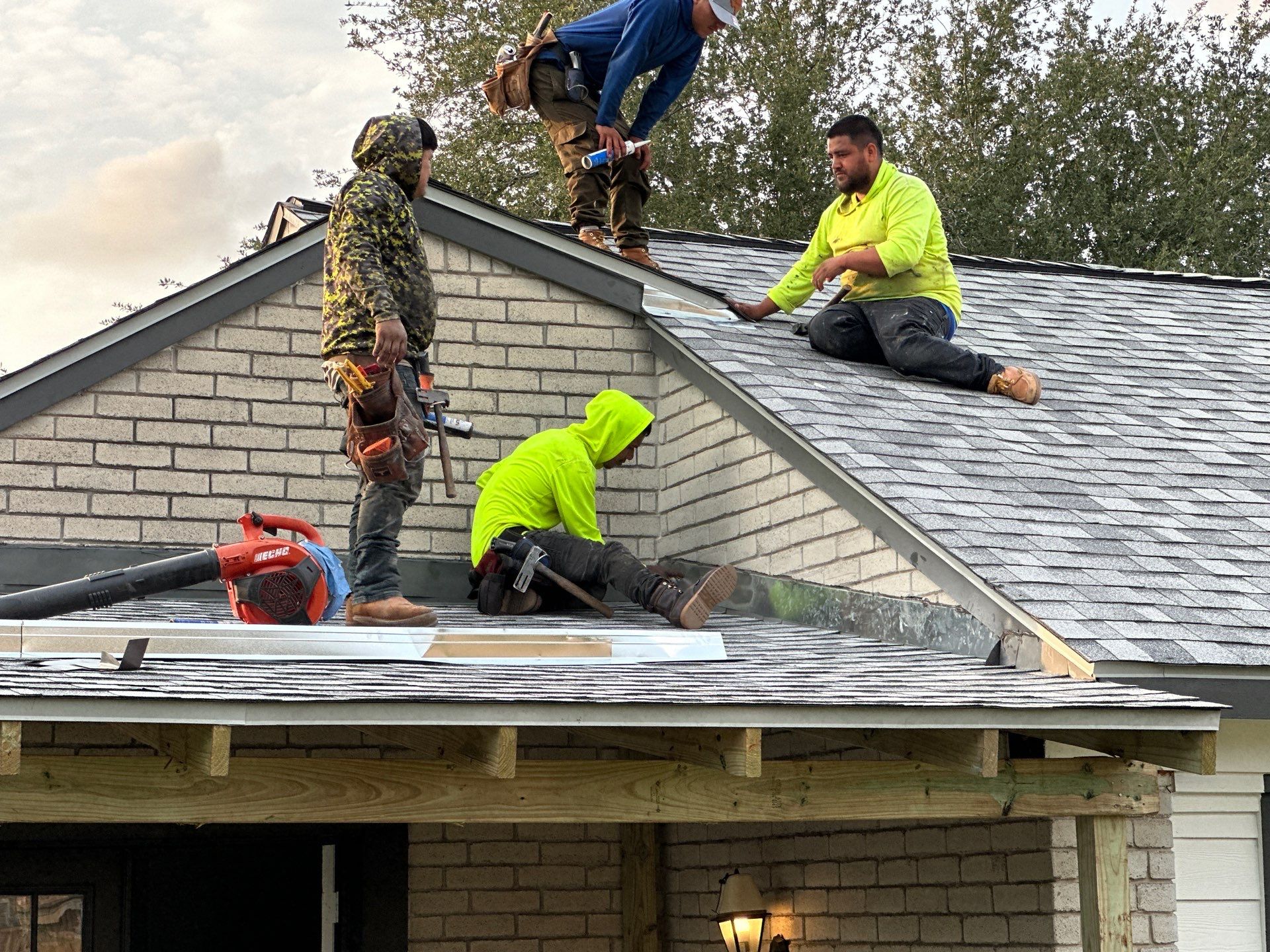 Project in Katy by Motion Roofing