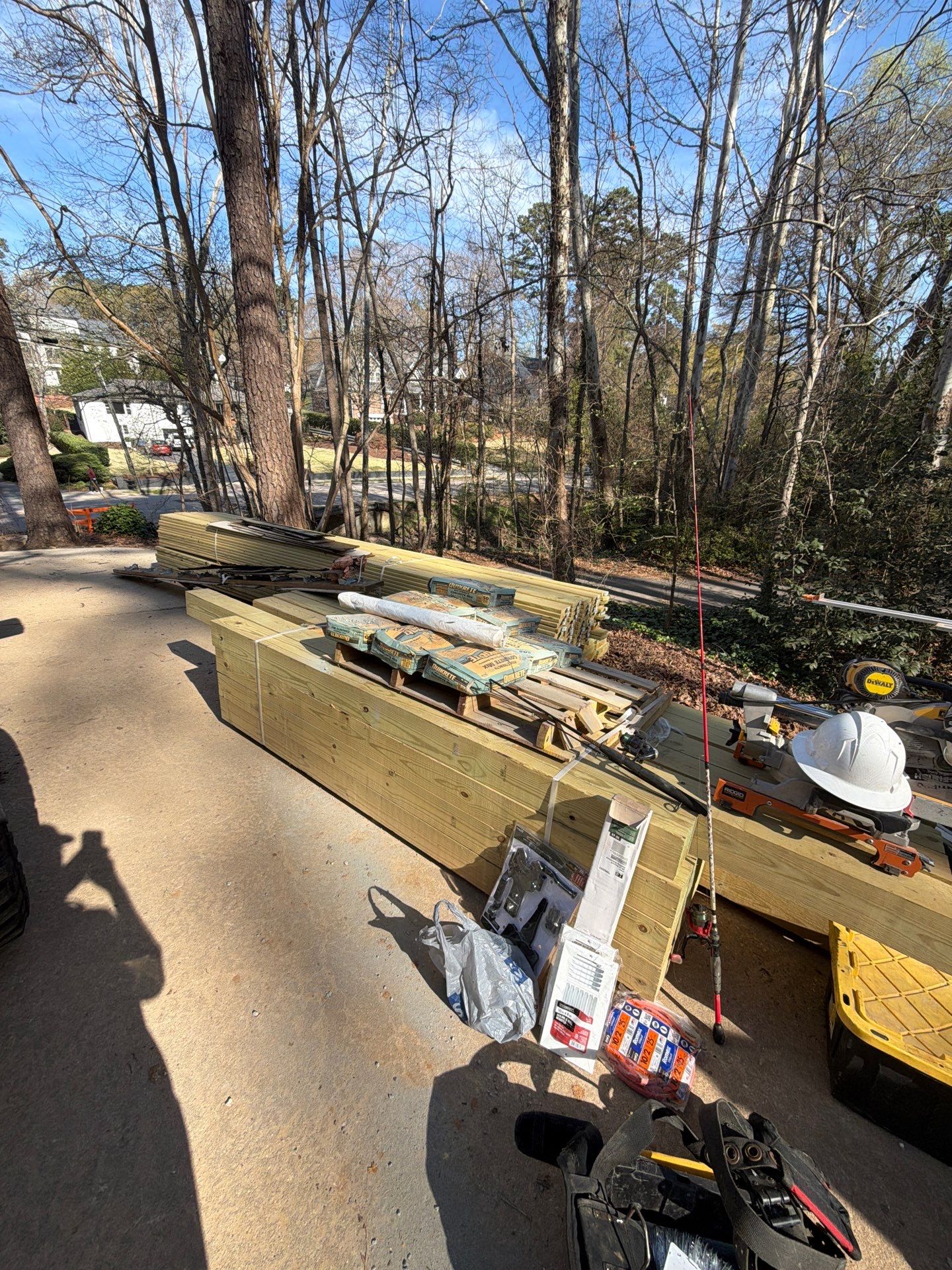 New Deck Construction & Site Improvements by Billy Weatherspoon Contractor