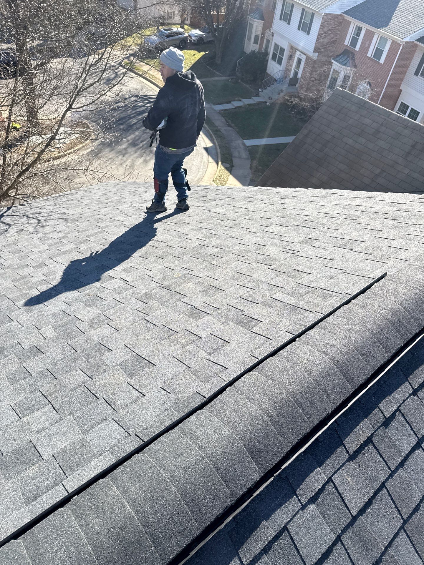 Burke: Residential Roof Replacement with CertainTeed Landmark Pro in Max Def Moire Black by RM Banning, Inc.