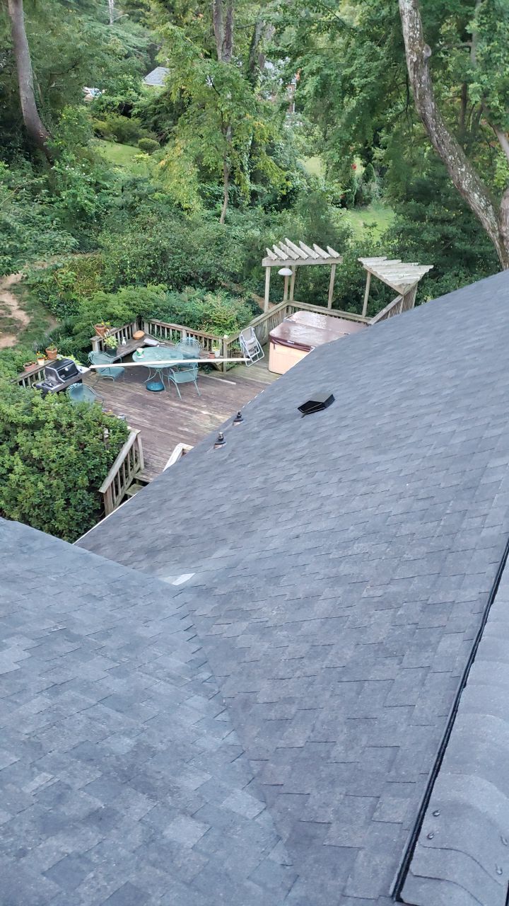 Alexandria Roof Project - CertainTeed Landmark Pro Max Def Charcoal Black Shingles by RM Banning, Inc.