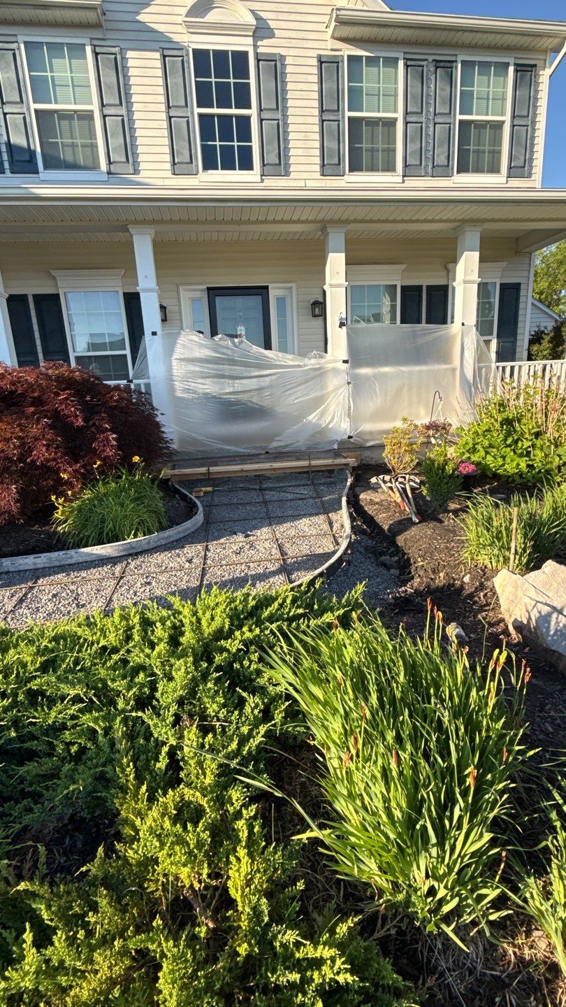 Appalachian Flagstone Stamp  by NG Masonry & Construction LLC
