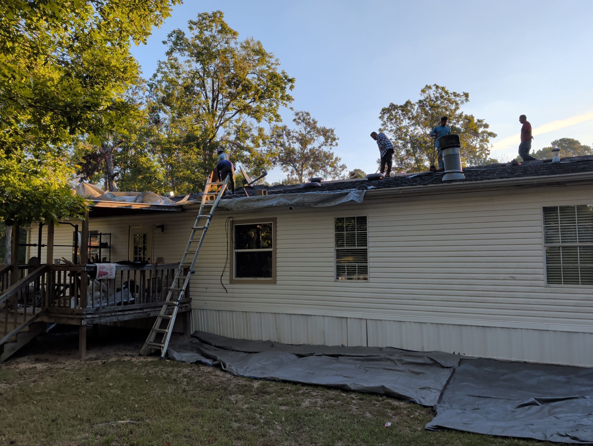Project in Conroe by Roof Guard And Construction