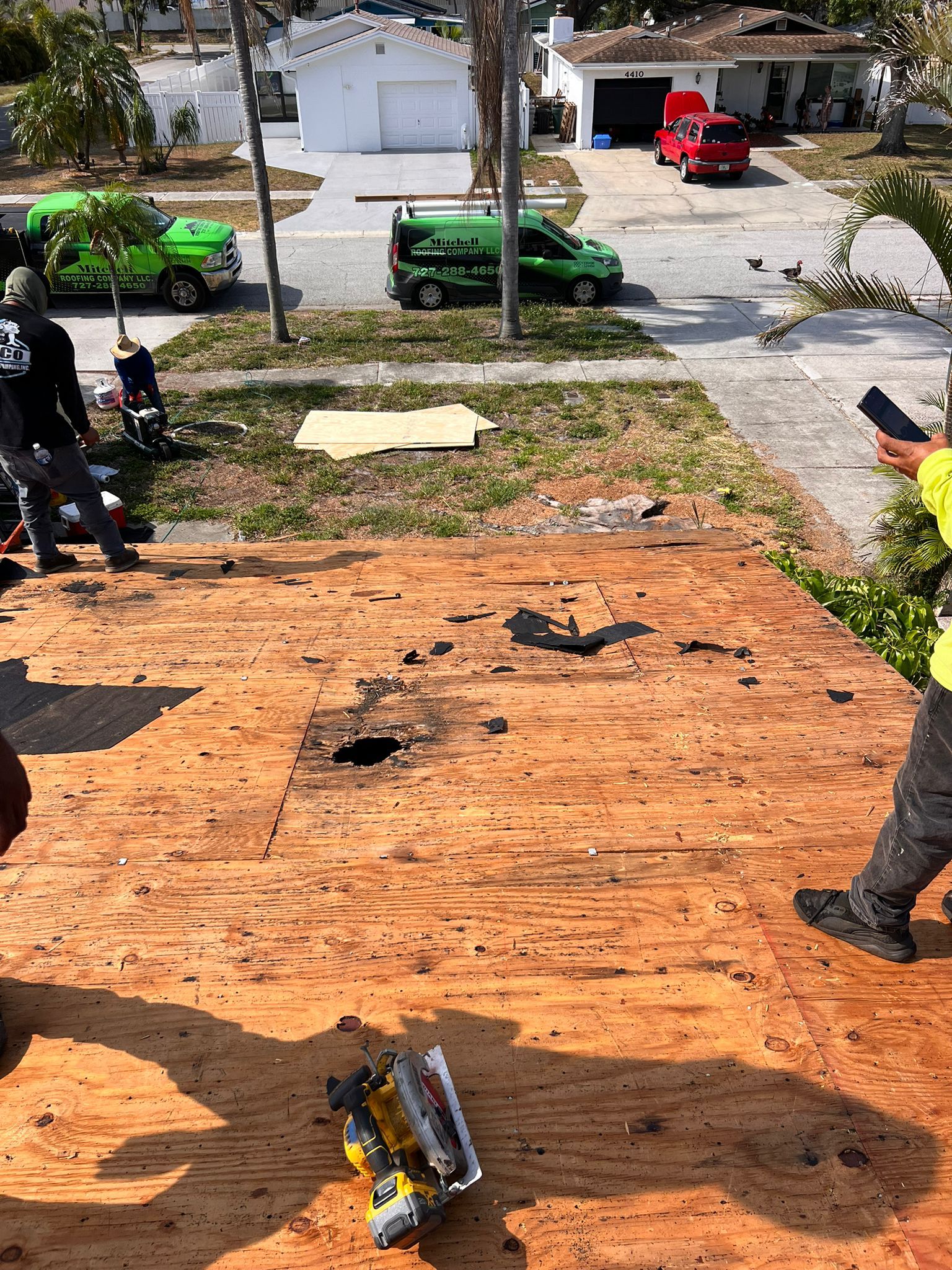 Project in Pinellas Park 33781 by Mitchell Roofing Company LLC 