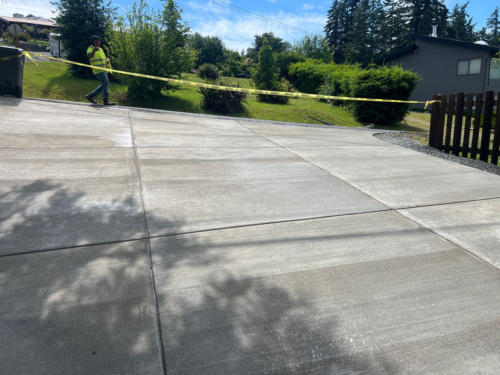 Gerry | Concrete Driveway & Walkway by Jireh Asphalt & Concrete Inc 