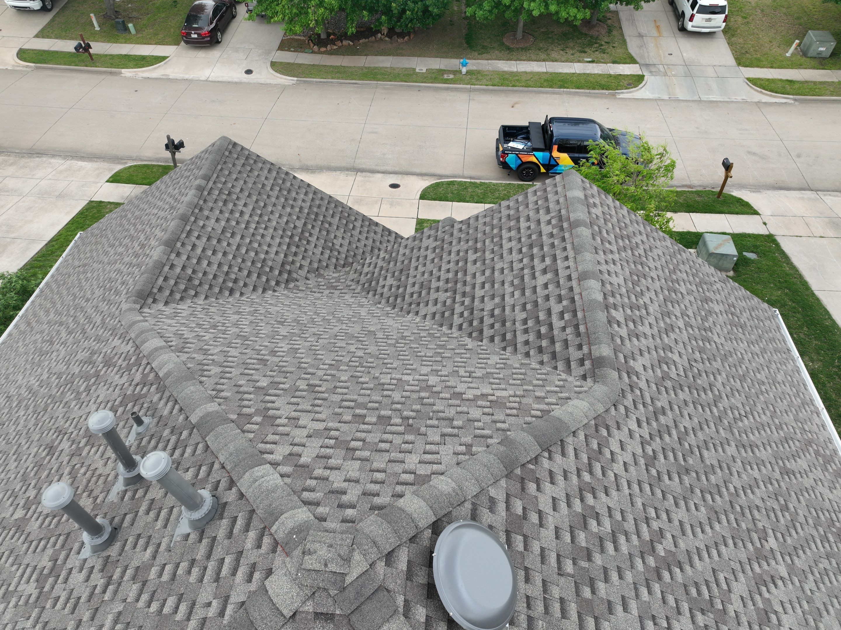 Residential Roofing Installation using GAF Timberline HDZ Weathered Wood by OneSource Roofing and Restoration