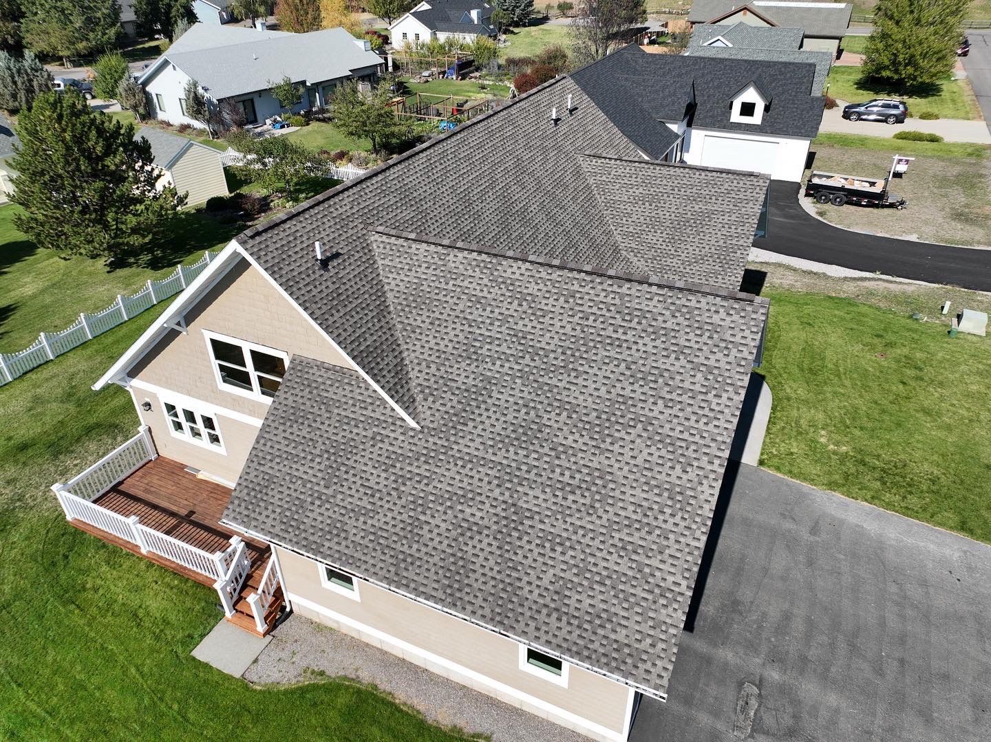 GAF Timberline HDZ - Mission Brown by Montana Roofing Solutions