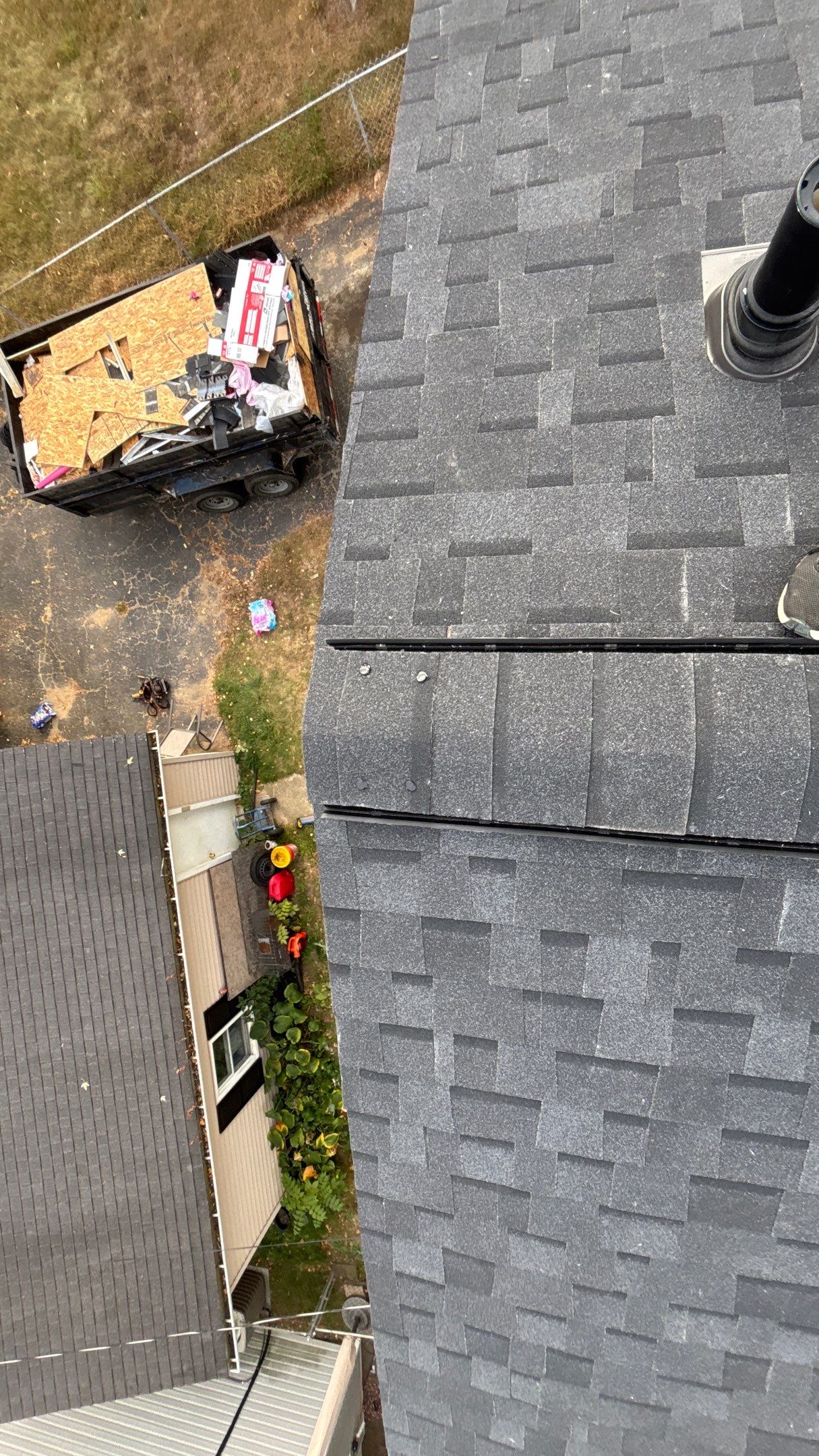 Roof Replacement using Owens Corning Onyx Black by 180 Contractors