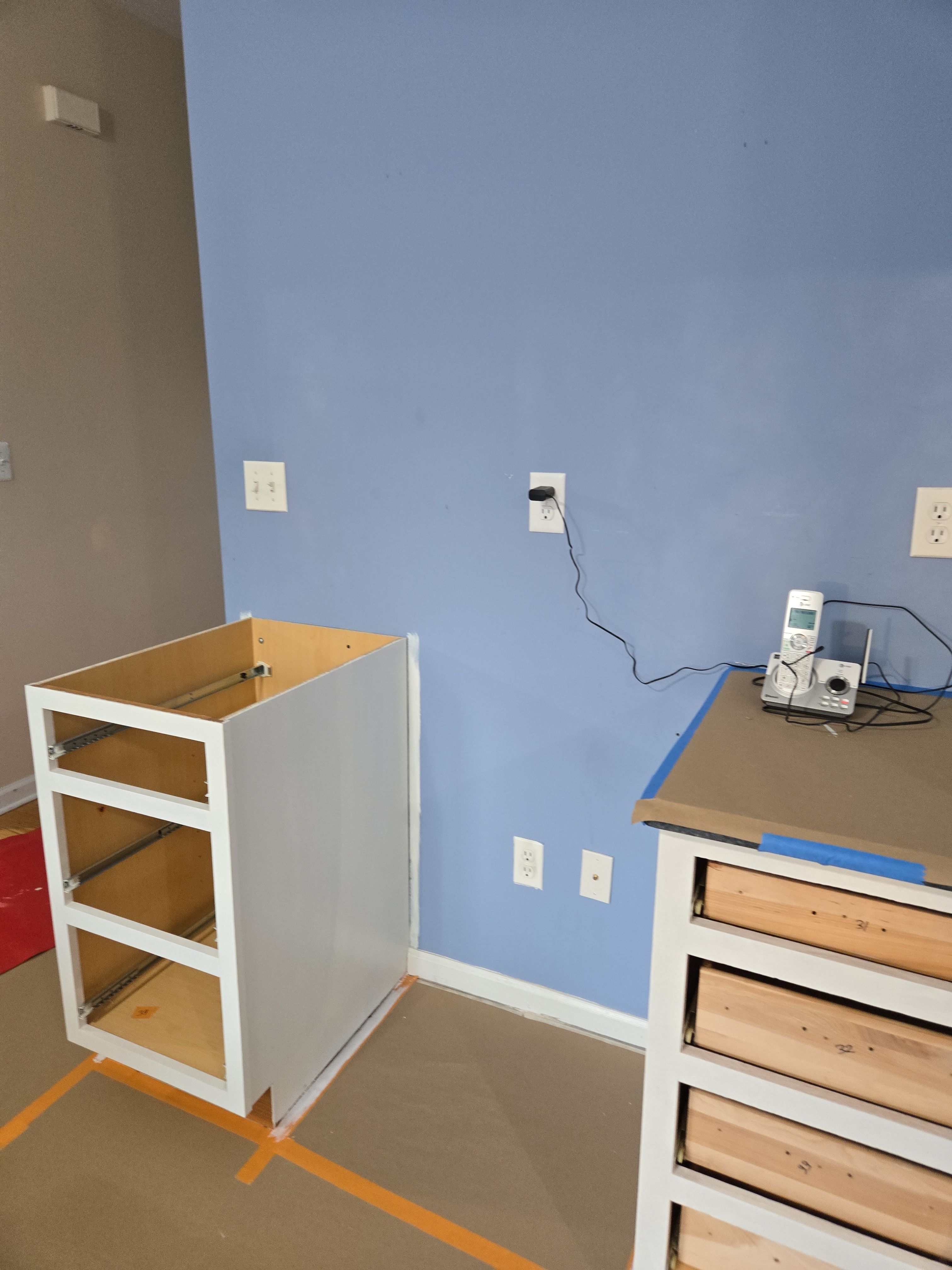 Cabinet Refinishing using Benjamin Moore Command by Spectrum Painting, LLC