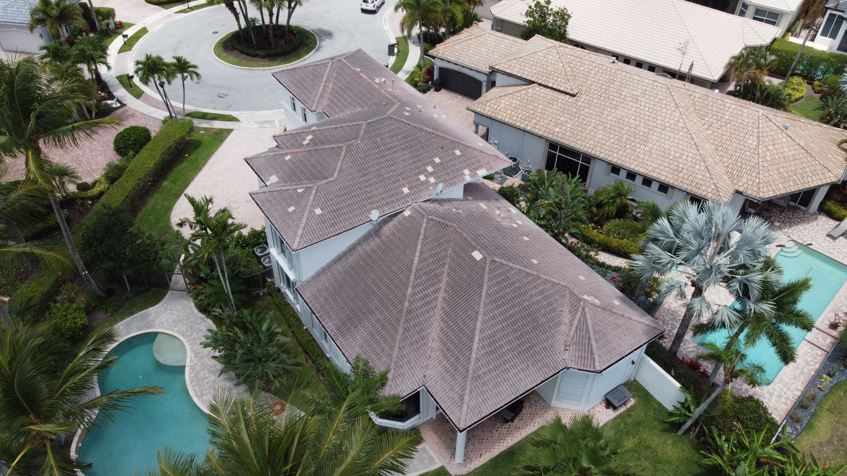 Residential Roofing Installation using 1" Nail strip metal roof by BLUES BROTHERS ROOFING