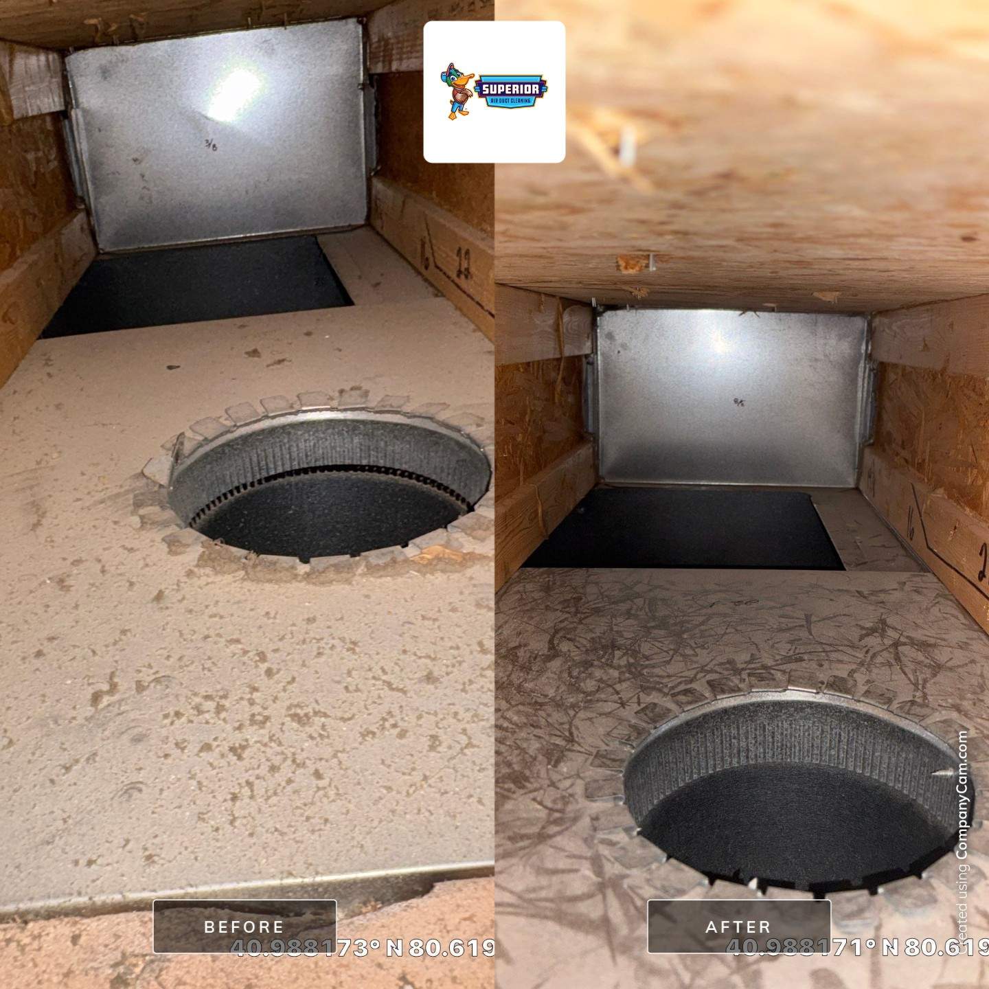 Air Duct Cleaning With a Vacuum Truck in Poland, OH by Superior Air Duct Cleaning