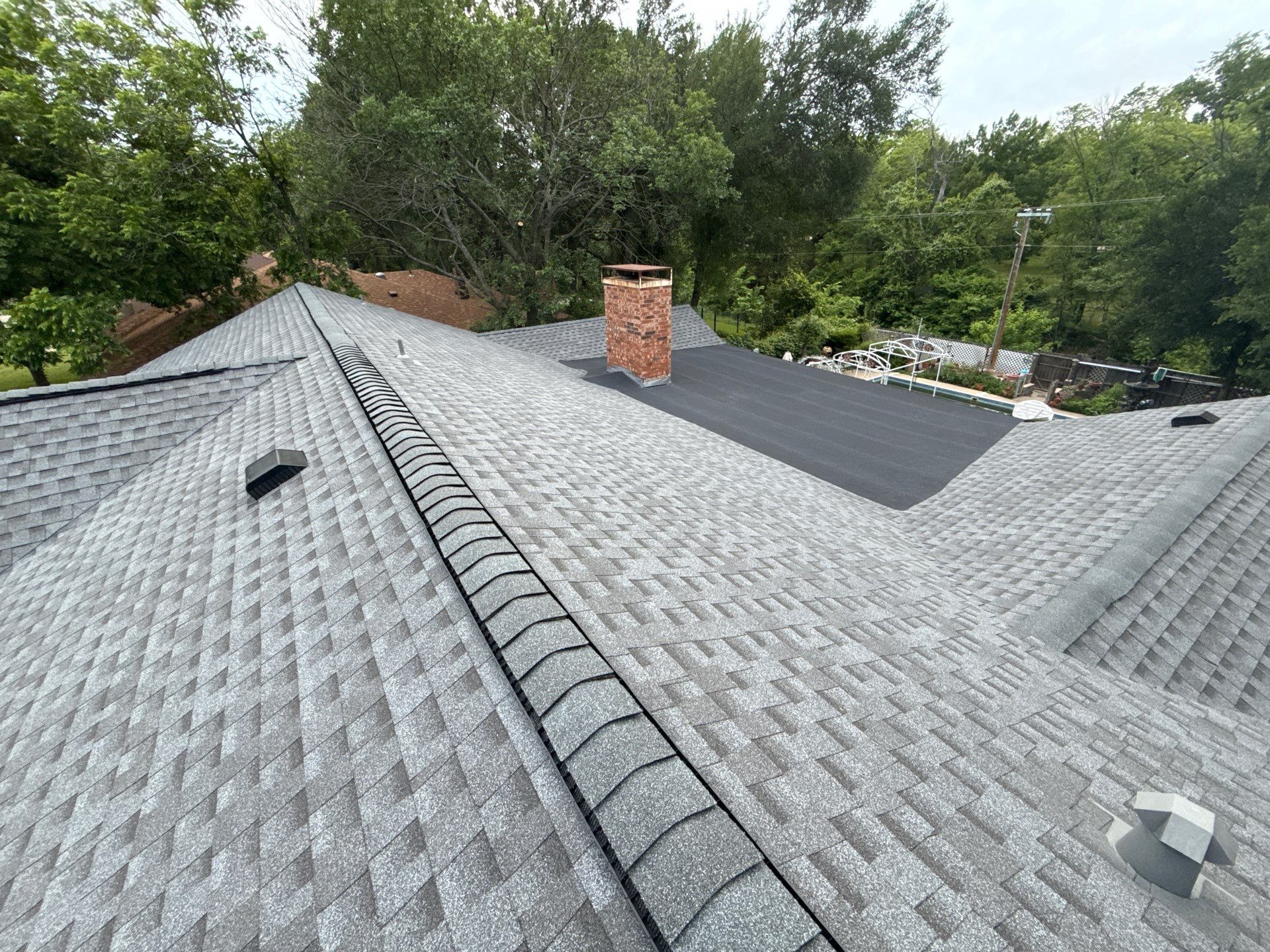 GAF Timberline HDZ - Pewter Gray  by Top Sun Roofing