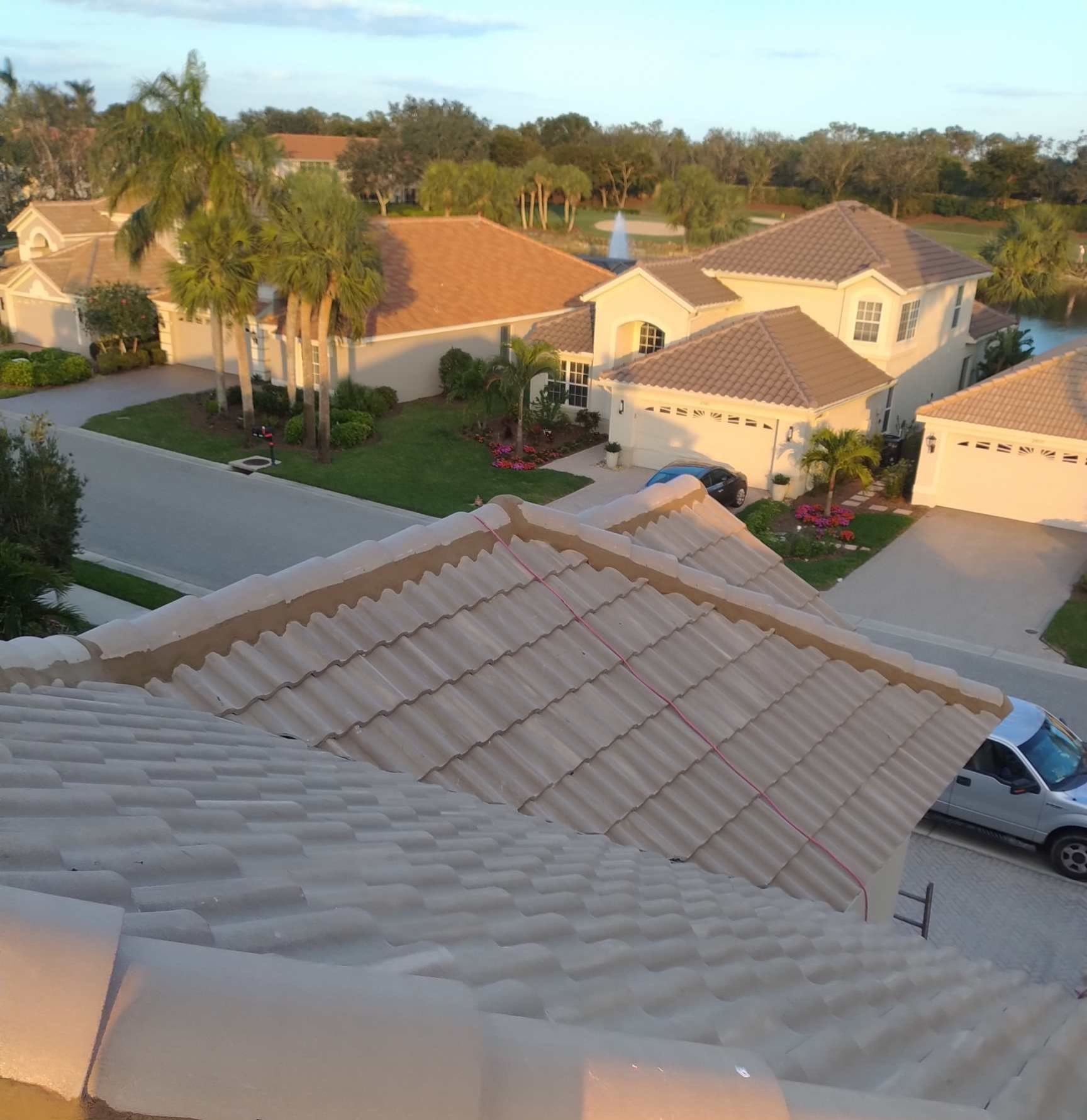 Concrete Tile Roof Replacement by Four Peaks Roofing