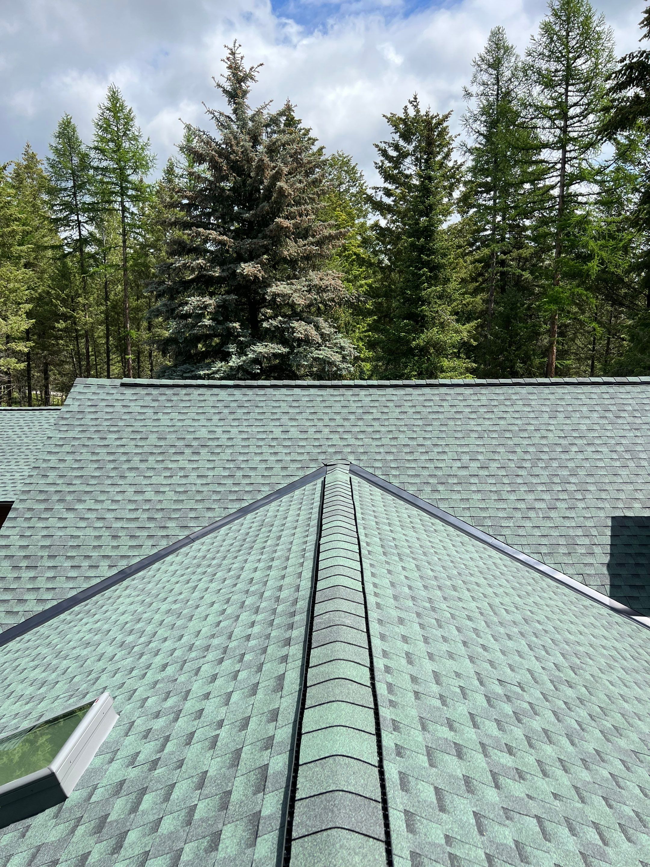 GAF Timberline HDZ - Hunter Green by Montana Roofing Solutions