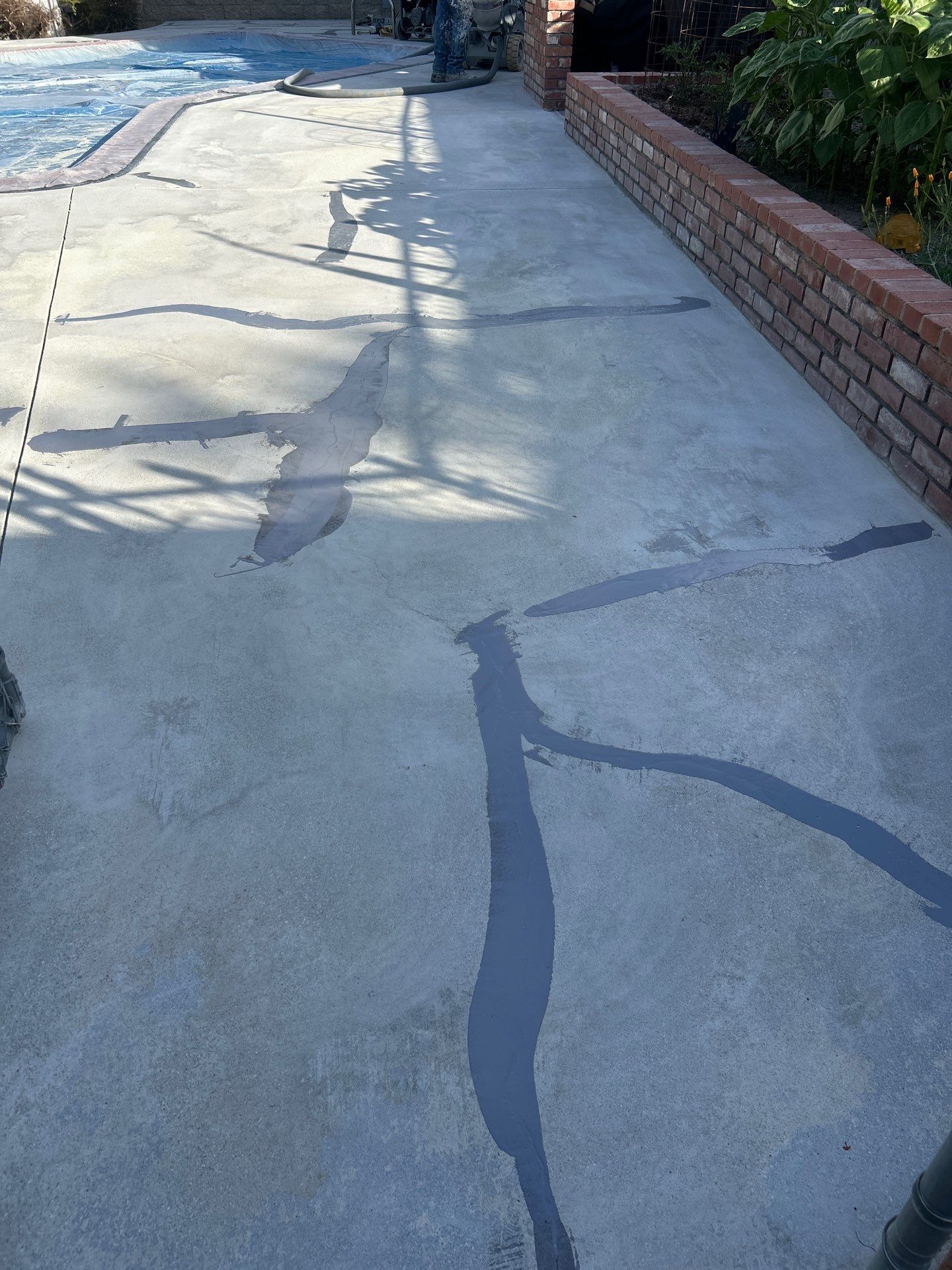 Custom Penntek Mount Everest Coating for Atascadero Pool Deck by MGP Coatings