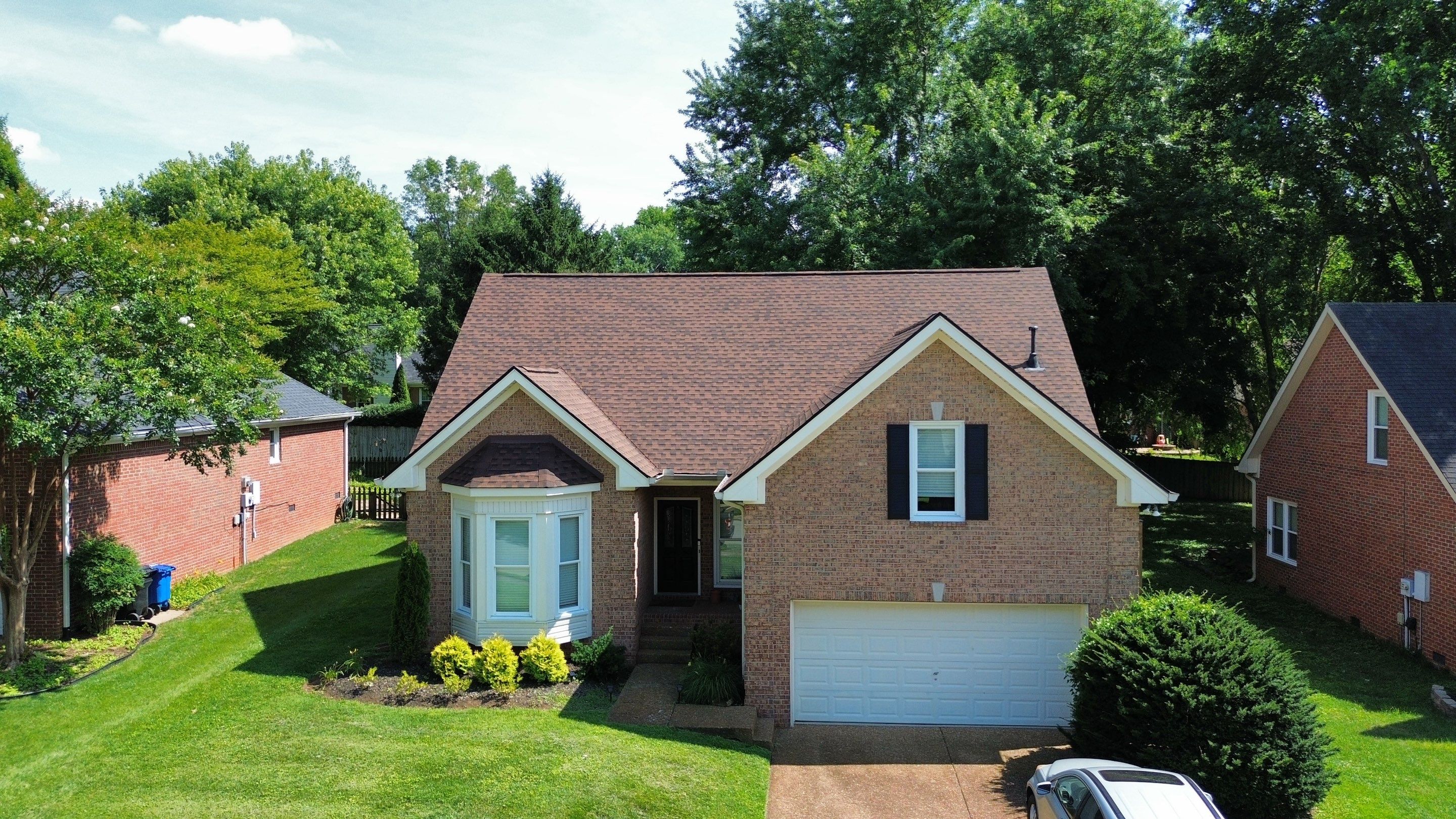 Roof installation- GAF Timberline HDZ Hickory  by Shinglesmiths Roofing