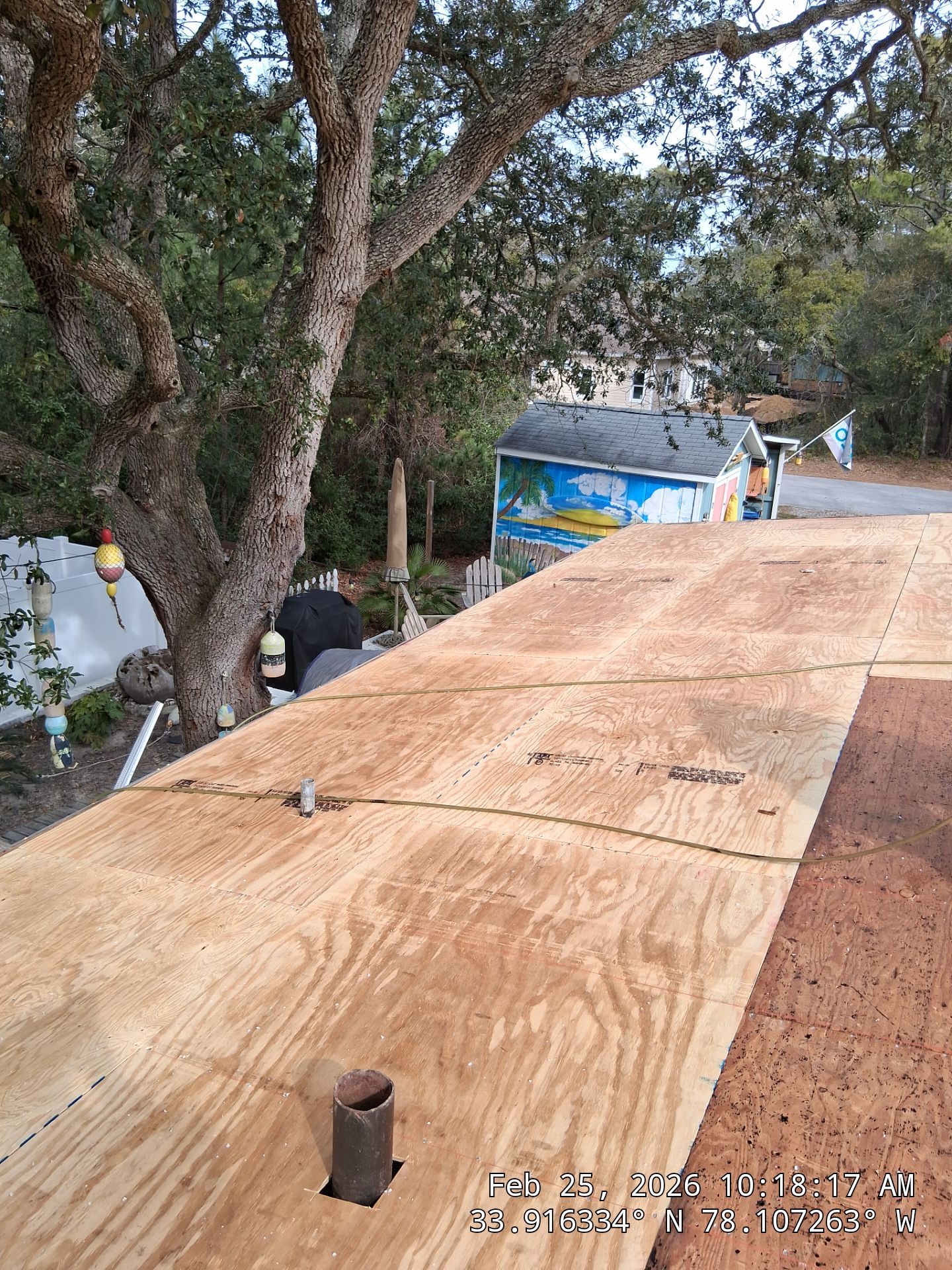 Oak Island FORTIFIED Roof Rebuild with Driftwood Landmark PRO Shingles by RGR Construction and Roofing, LLC
