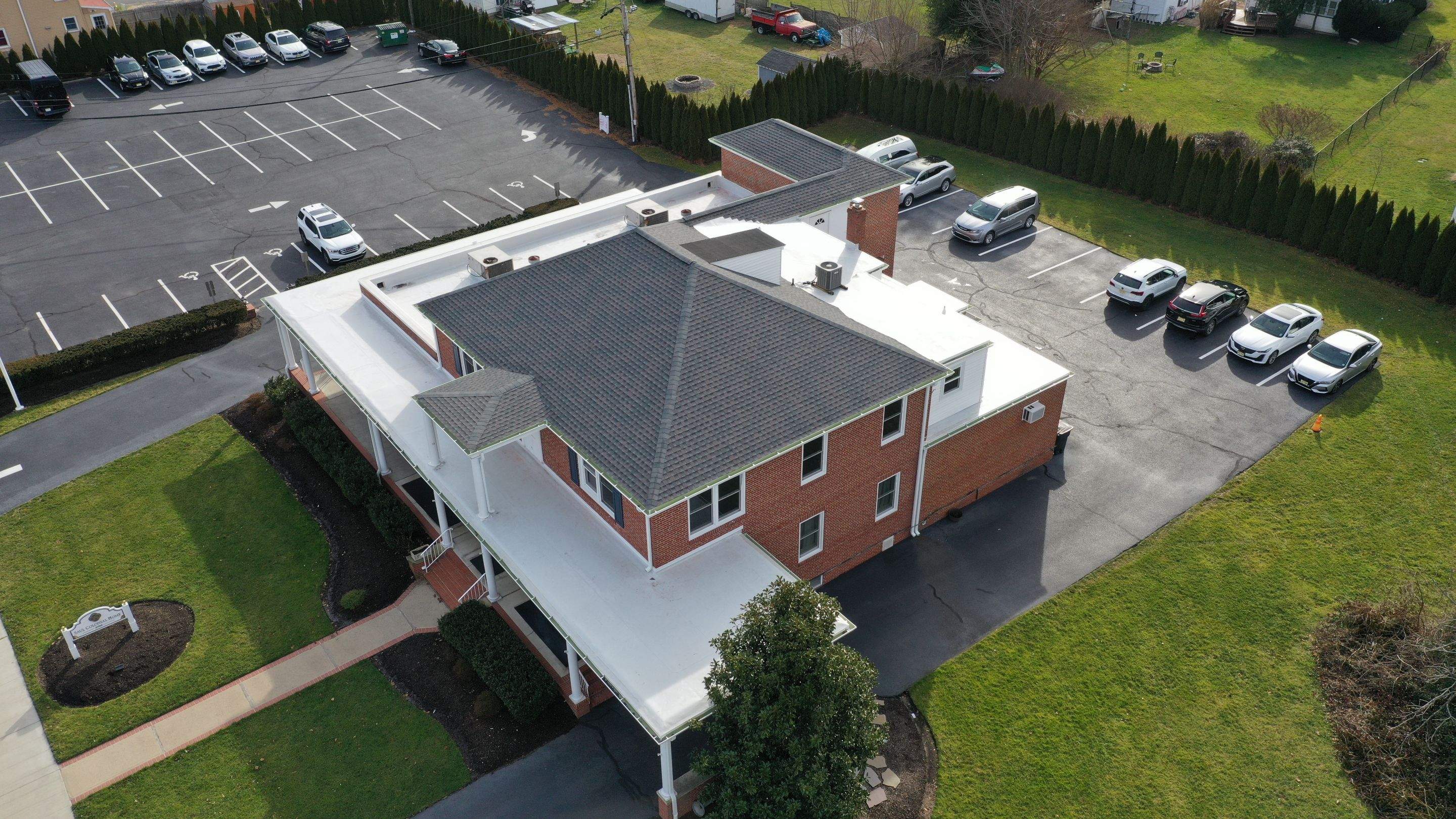 Commercial Roofing Installation using GAF Timberline / GAF TPO by All Site Roofing