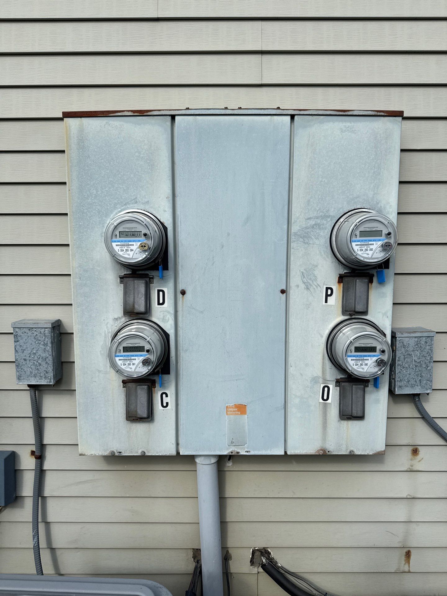 Another four bank meter stack replacement by Total improvement concepts LLC
