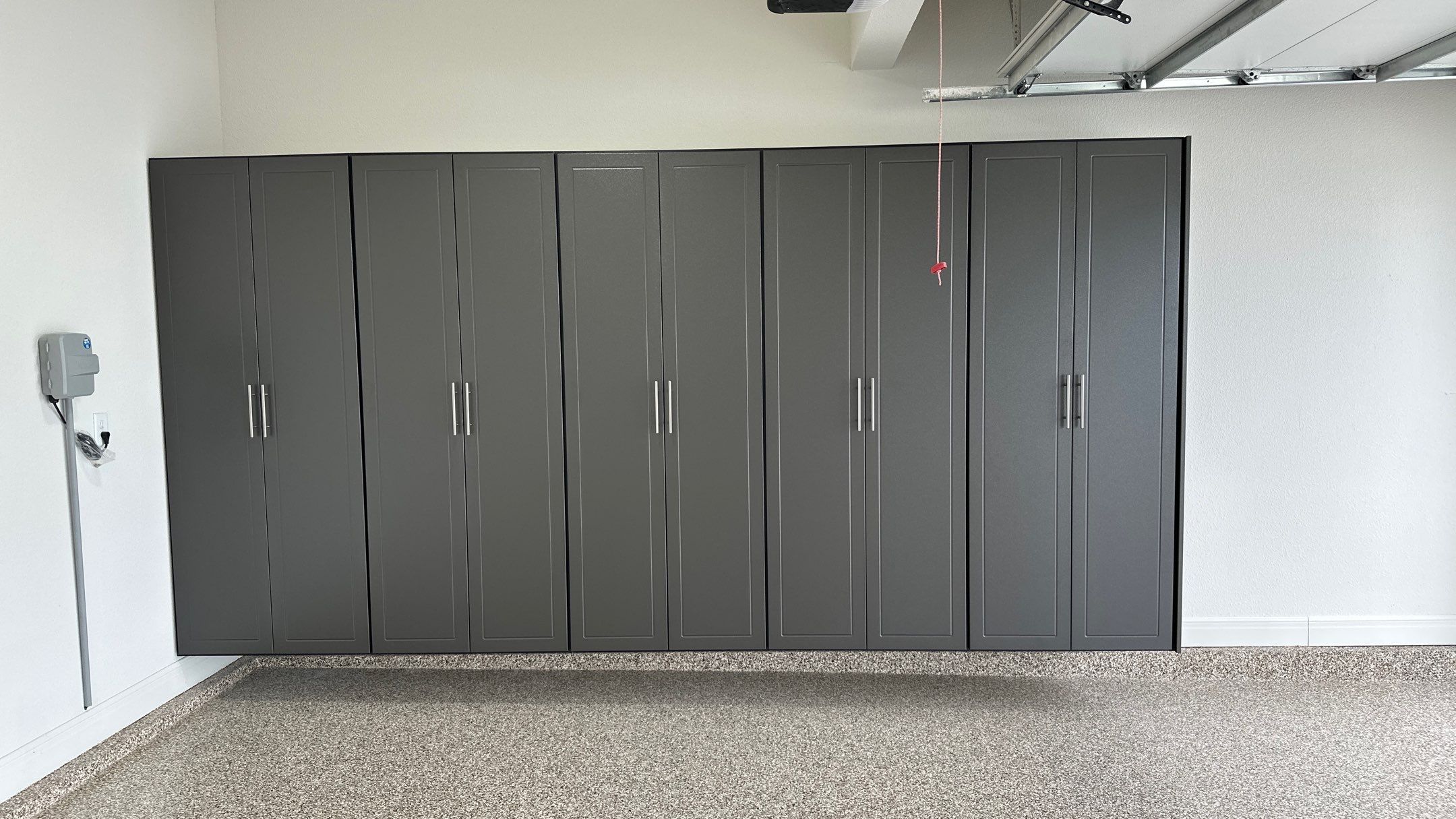 Ron B. upgraded his garage with cabinets and a Banner Garage Floor by Banner Garage